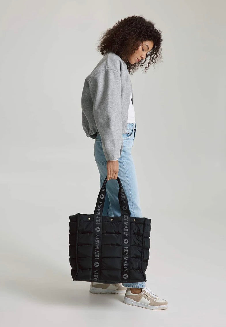 Hey Marly Best Buddy Black Shopper