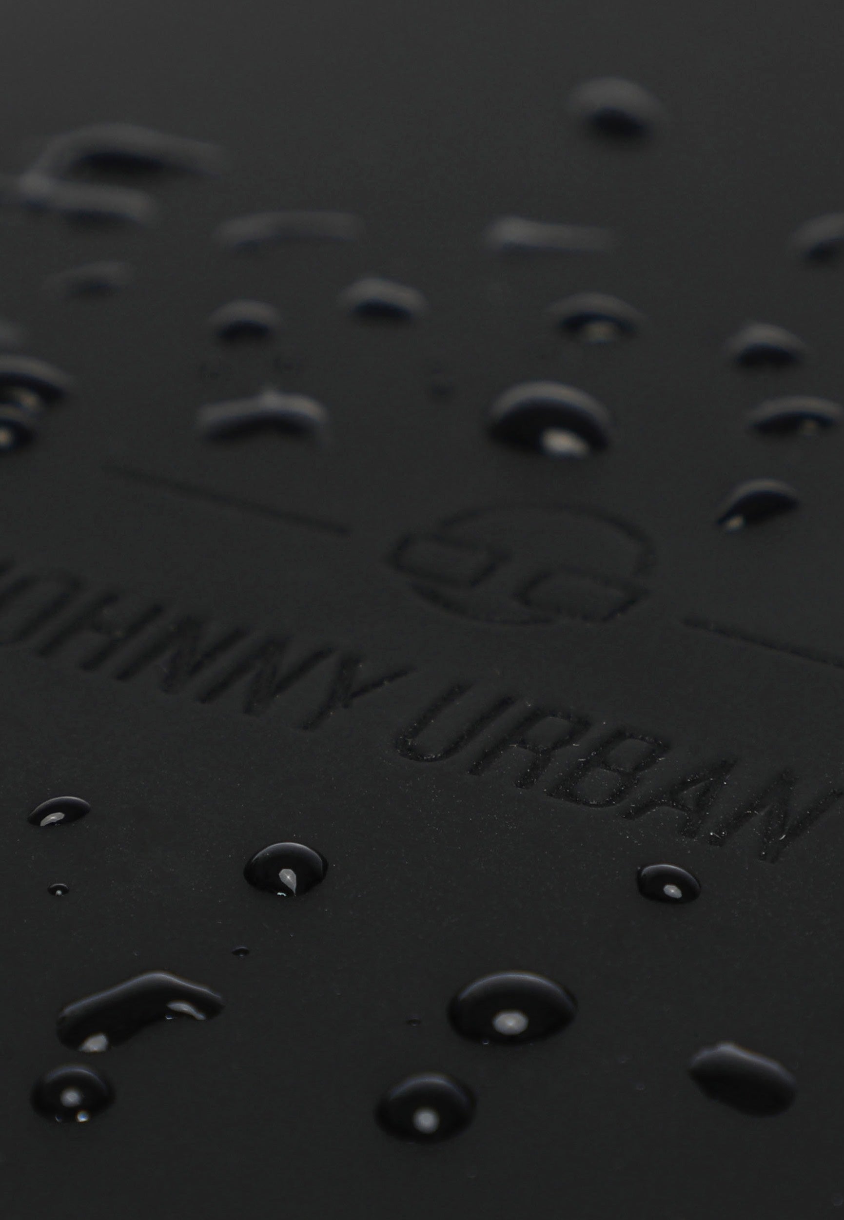 Johnny Urban Harvey Large Black Rolltop Rucksack