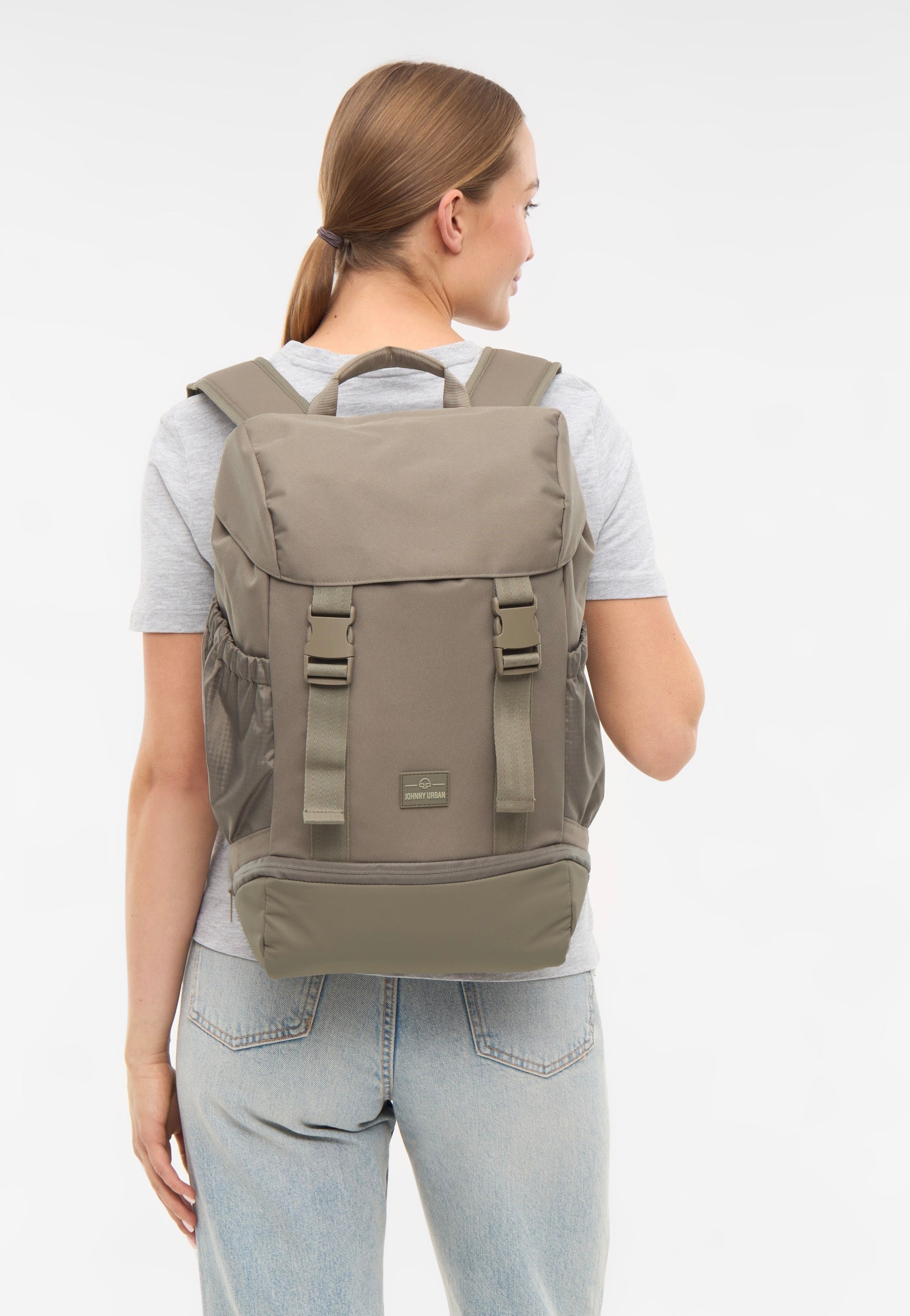 Johnny Urban Nico Desert Grey Rucksack