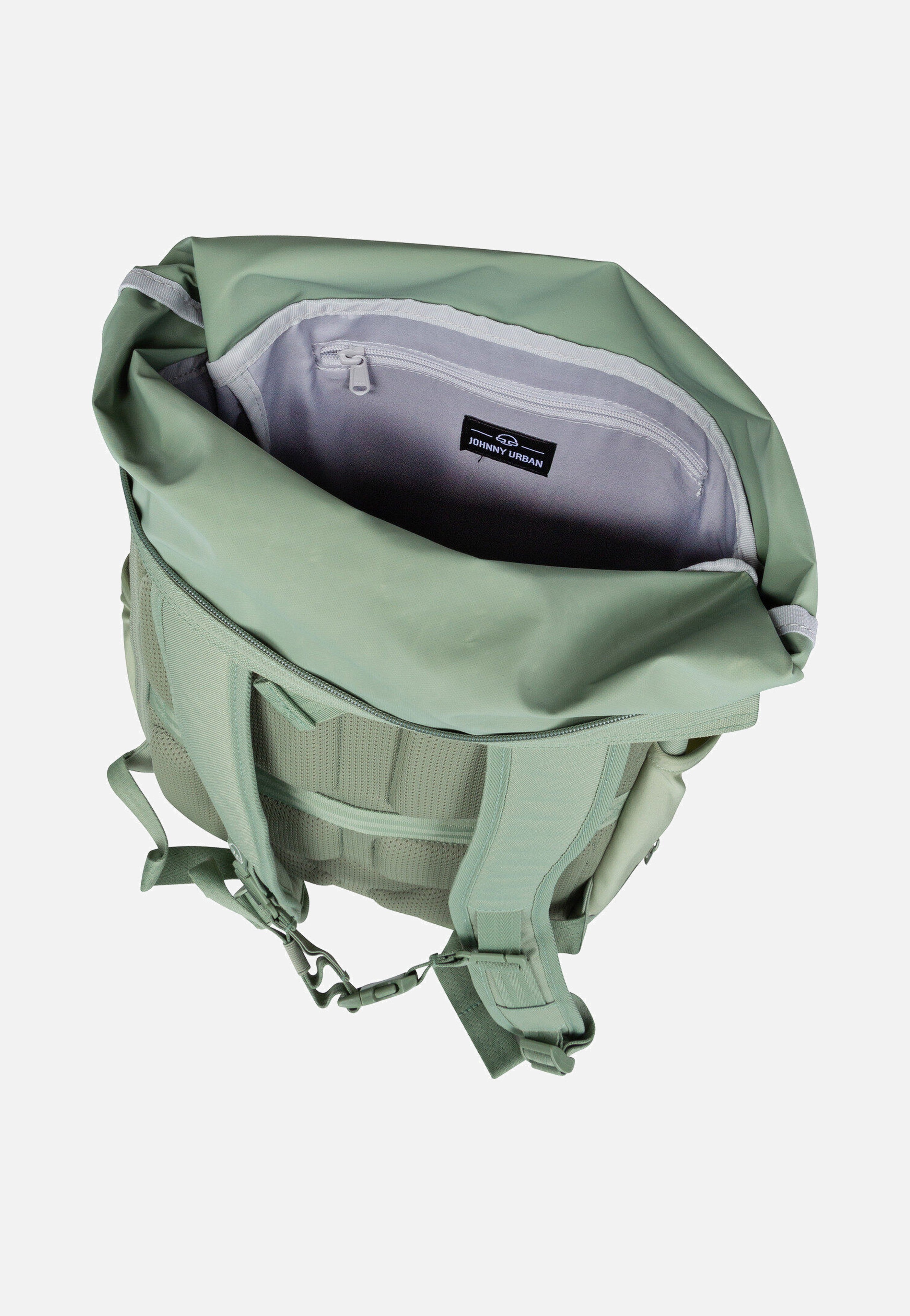Johnny Urban Allen Large Salbeigrün Rolltop Rucksack