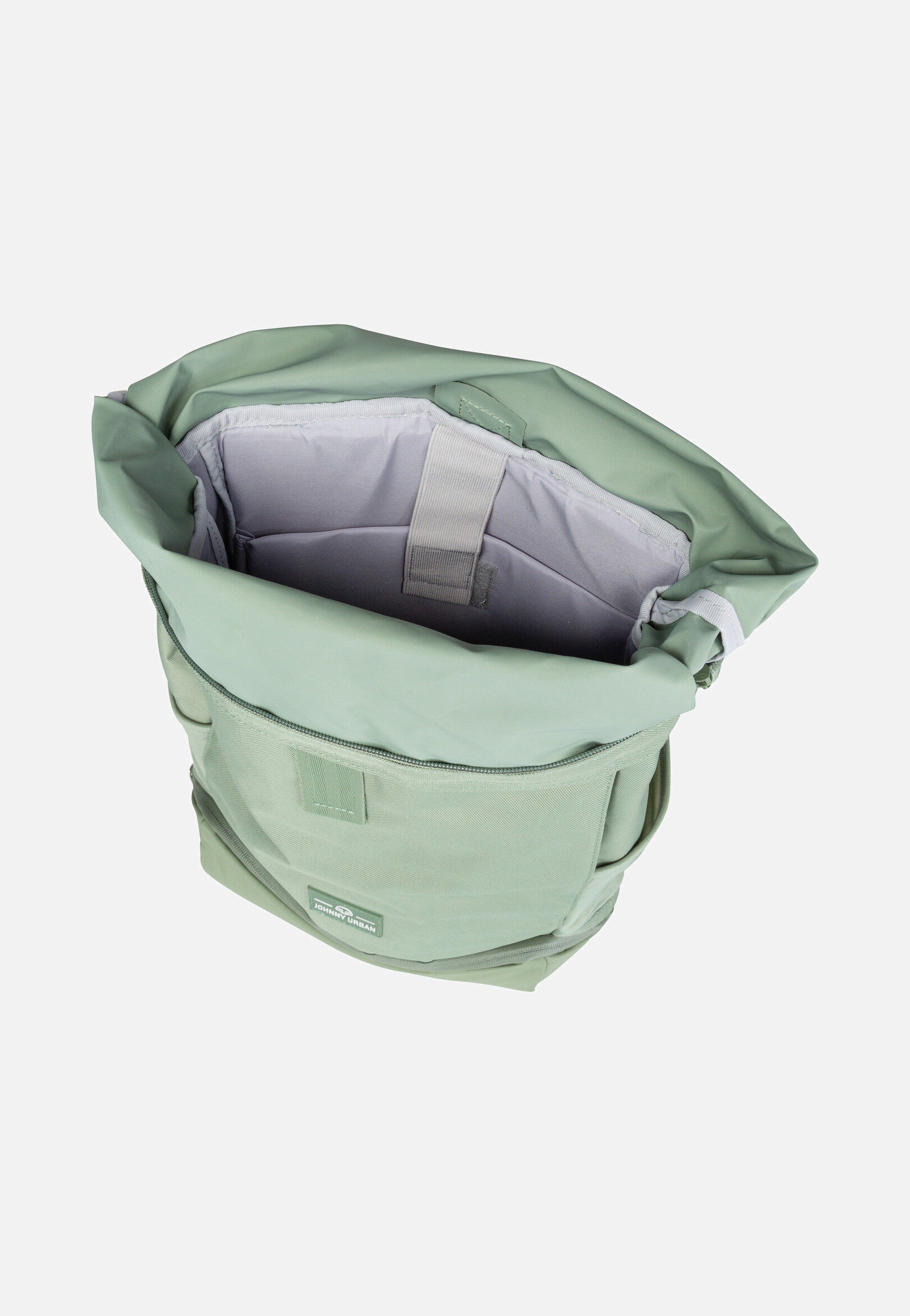 Johnny Urban Allen Medium Salbeigrün Rolltop Rucksack