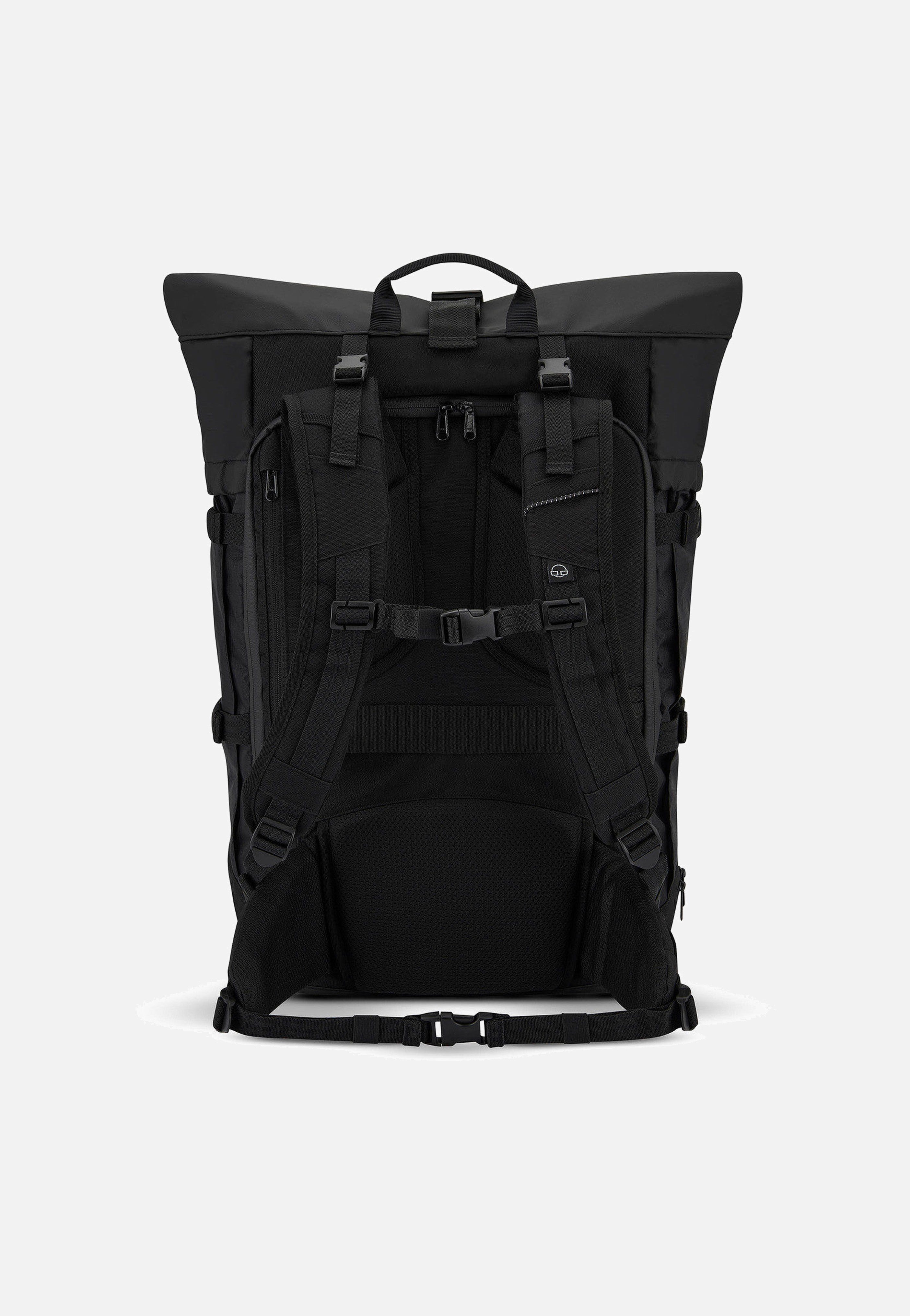 Johnny Urban Allen XL Travel Schwarz Rolltop Rucksack