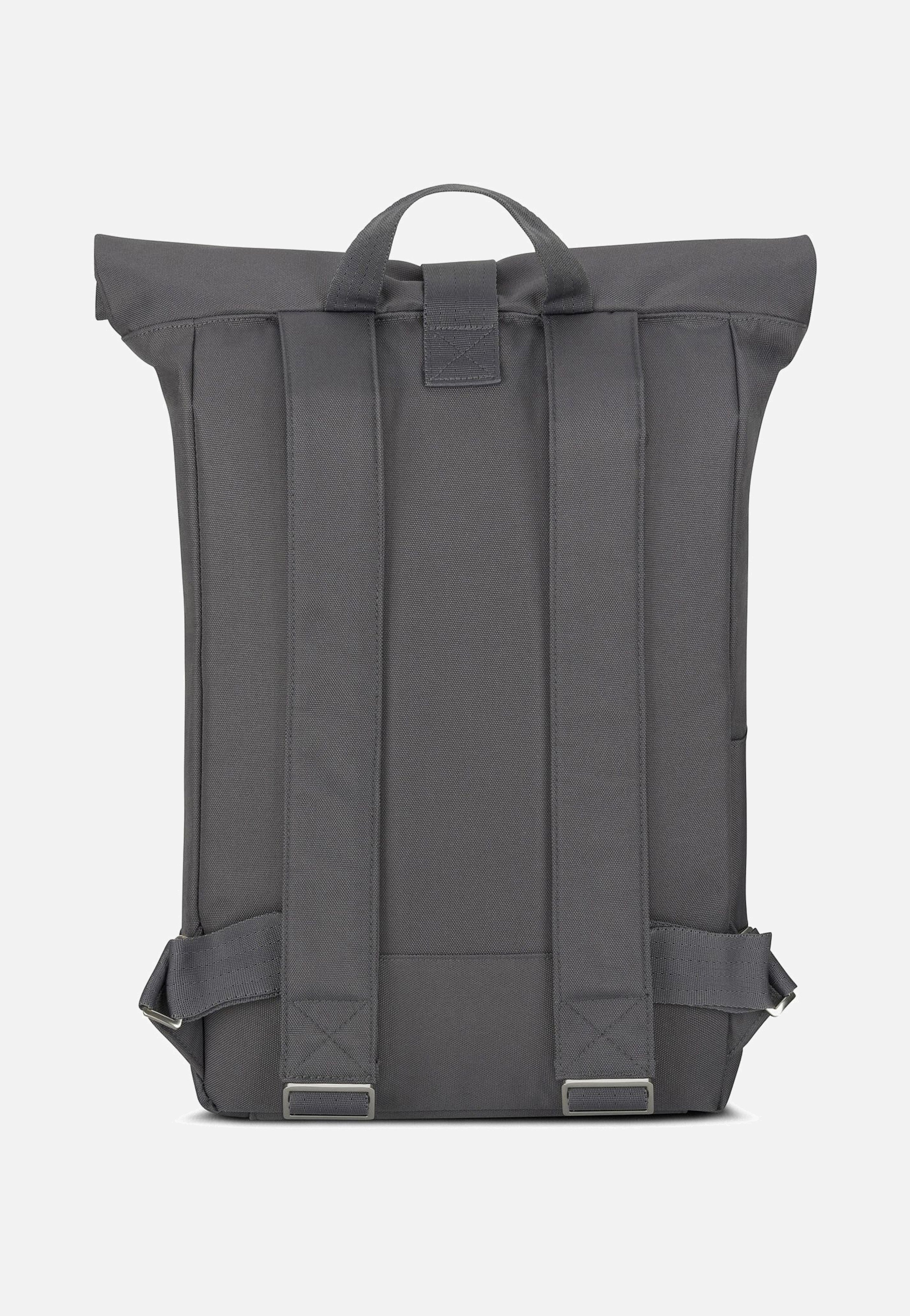 Johnny Urban Robin Medium Dunkelgrau Rolltop Rucksack