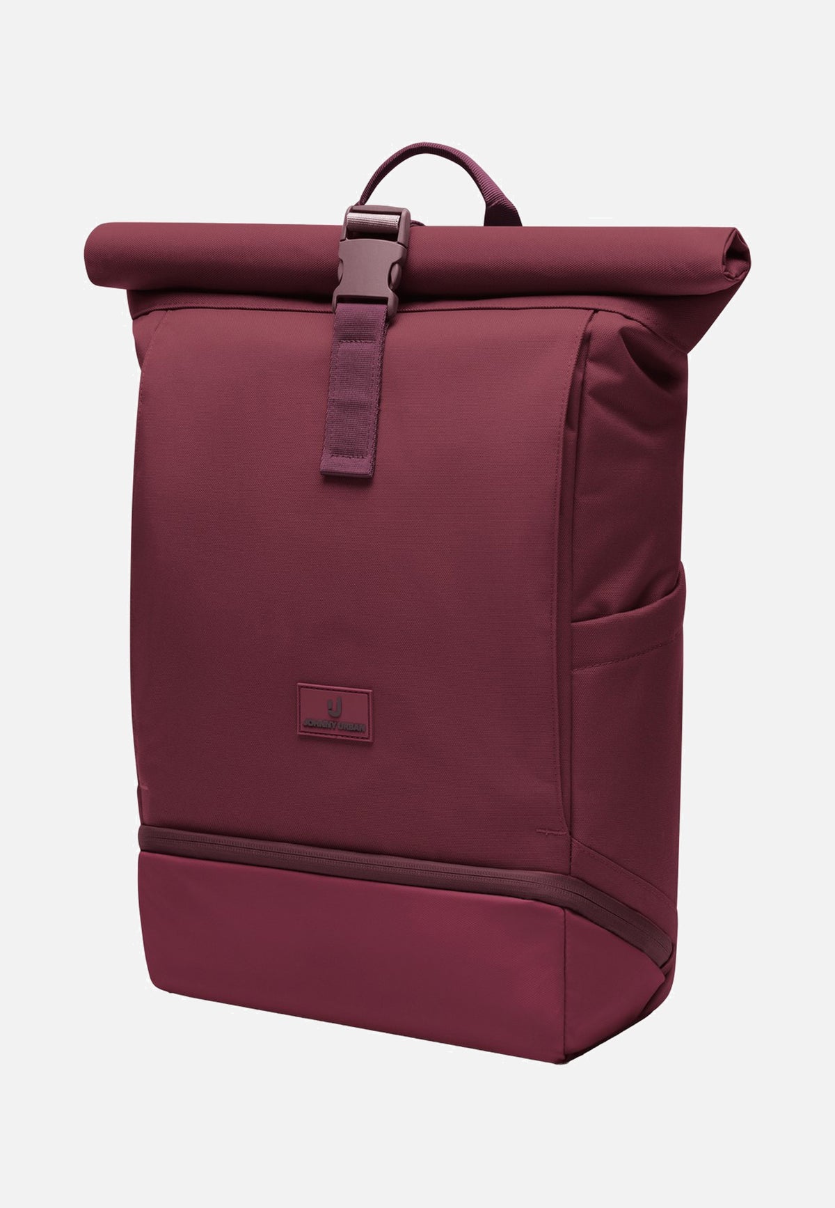 Johnny Urban Allen Large Burgundy Rolltop Rucksack