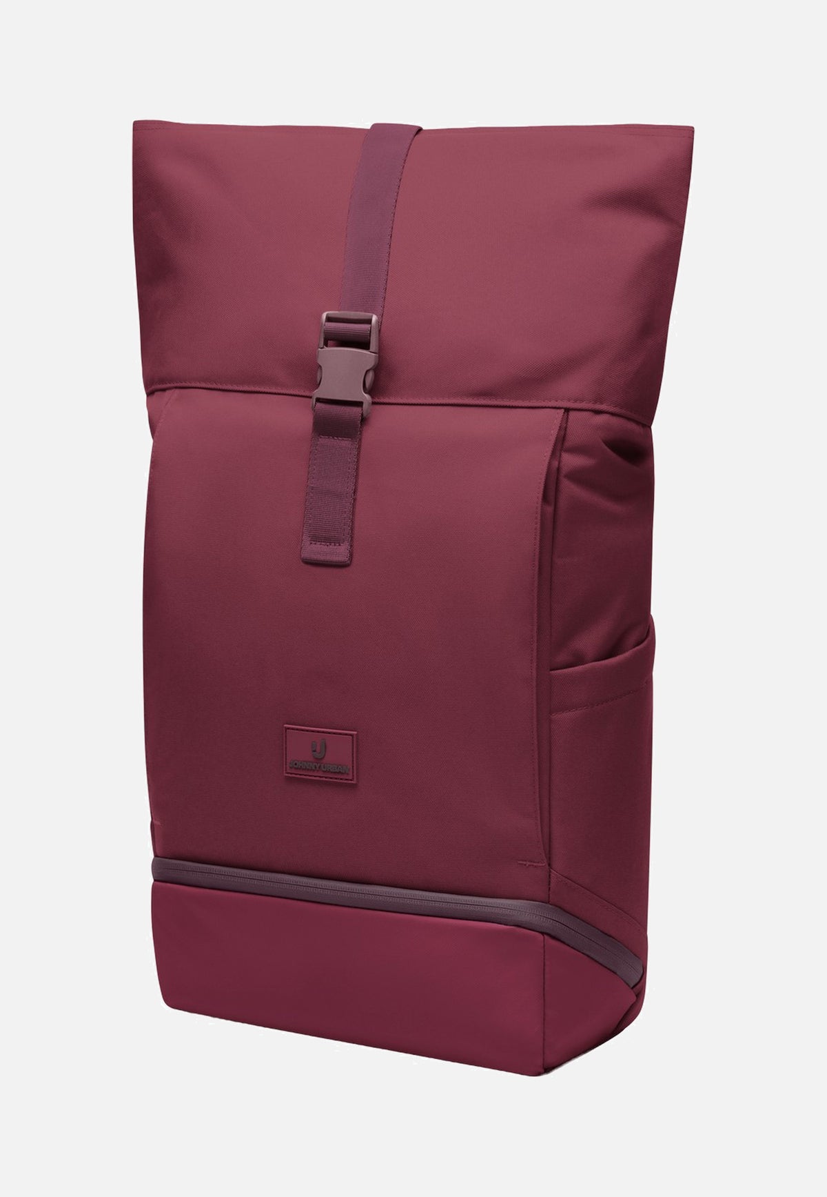 Johnny Urban Allen Large Burgundy Rolltop Rucksack