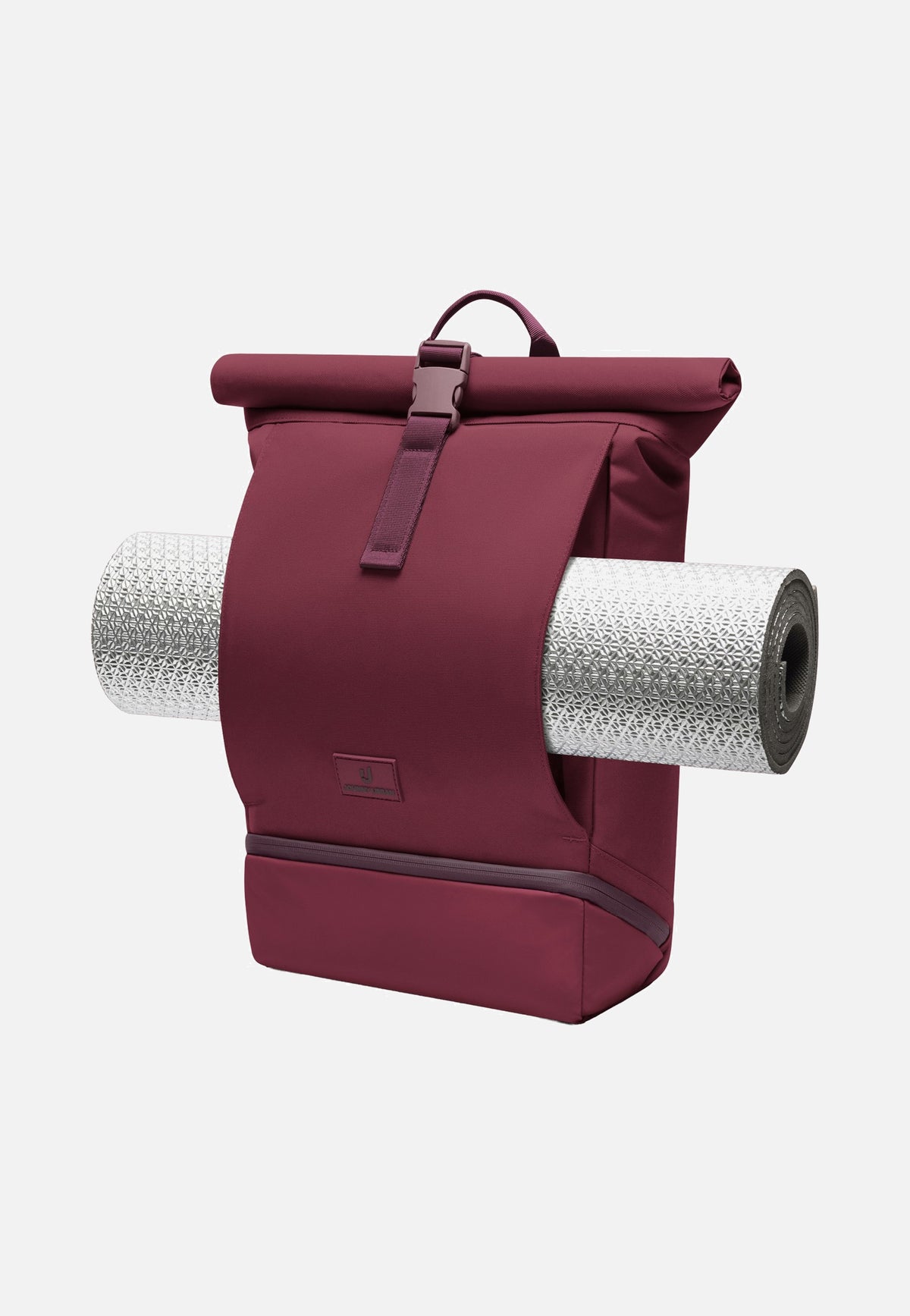 Johnny Urban Allen Large Burgundy Rolltop Rucksack