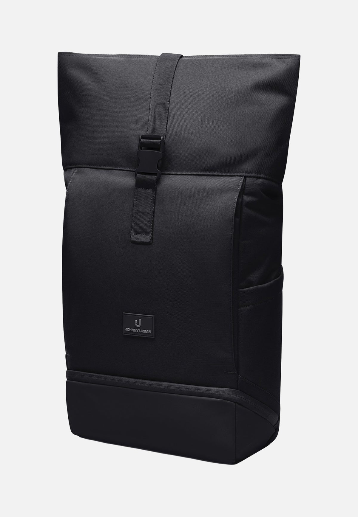 Johnny Urban Allen Large Schwarz Rolltop Rucksack