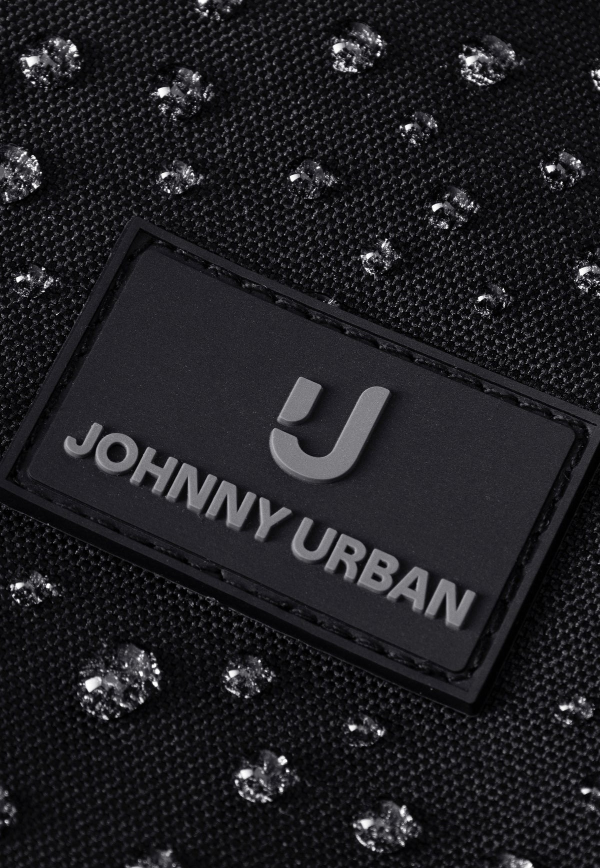 Johnny Urban Allen Large Schwarz Rolltop Rucksack