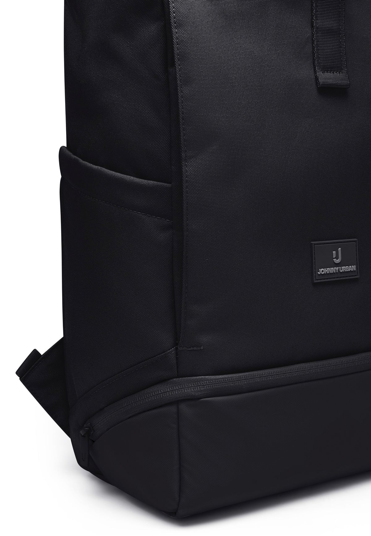 Johnny Urban Allen Large Schwarz Rolltop Rucksack