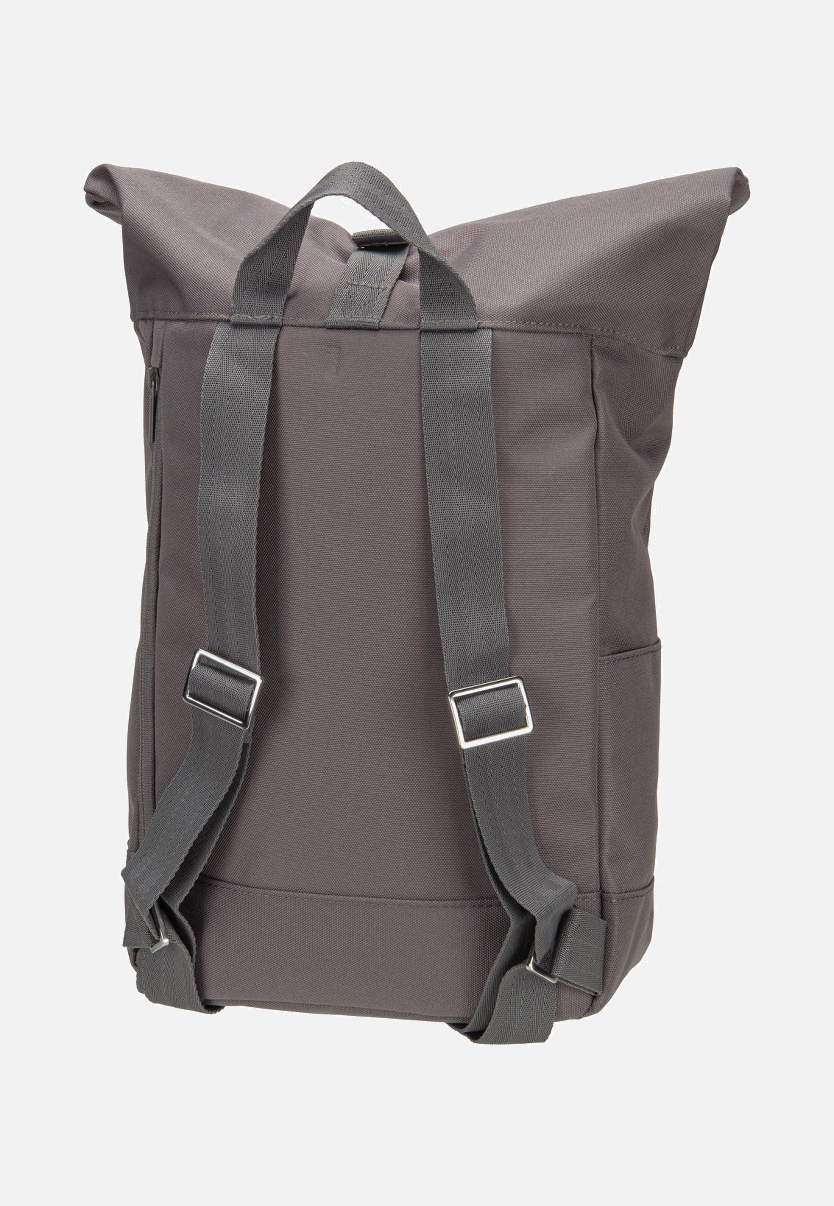 Johnny Urban Robin Small Dark Grey Rolltop Rucksack