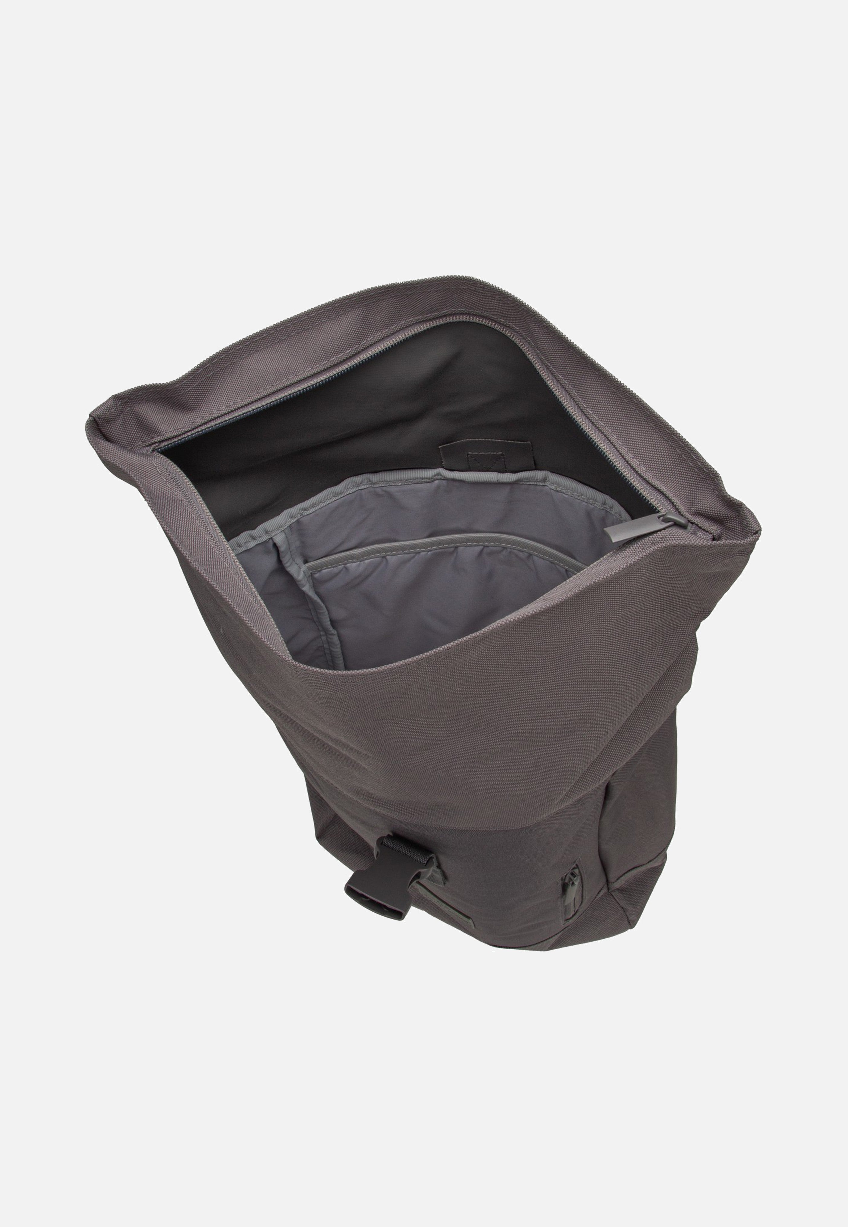 Johnny Urban Robin Small Dark Grey Rolltop Rucksack