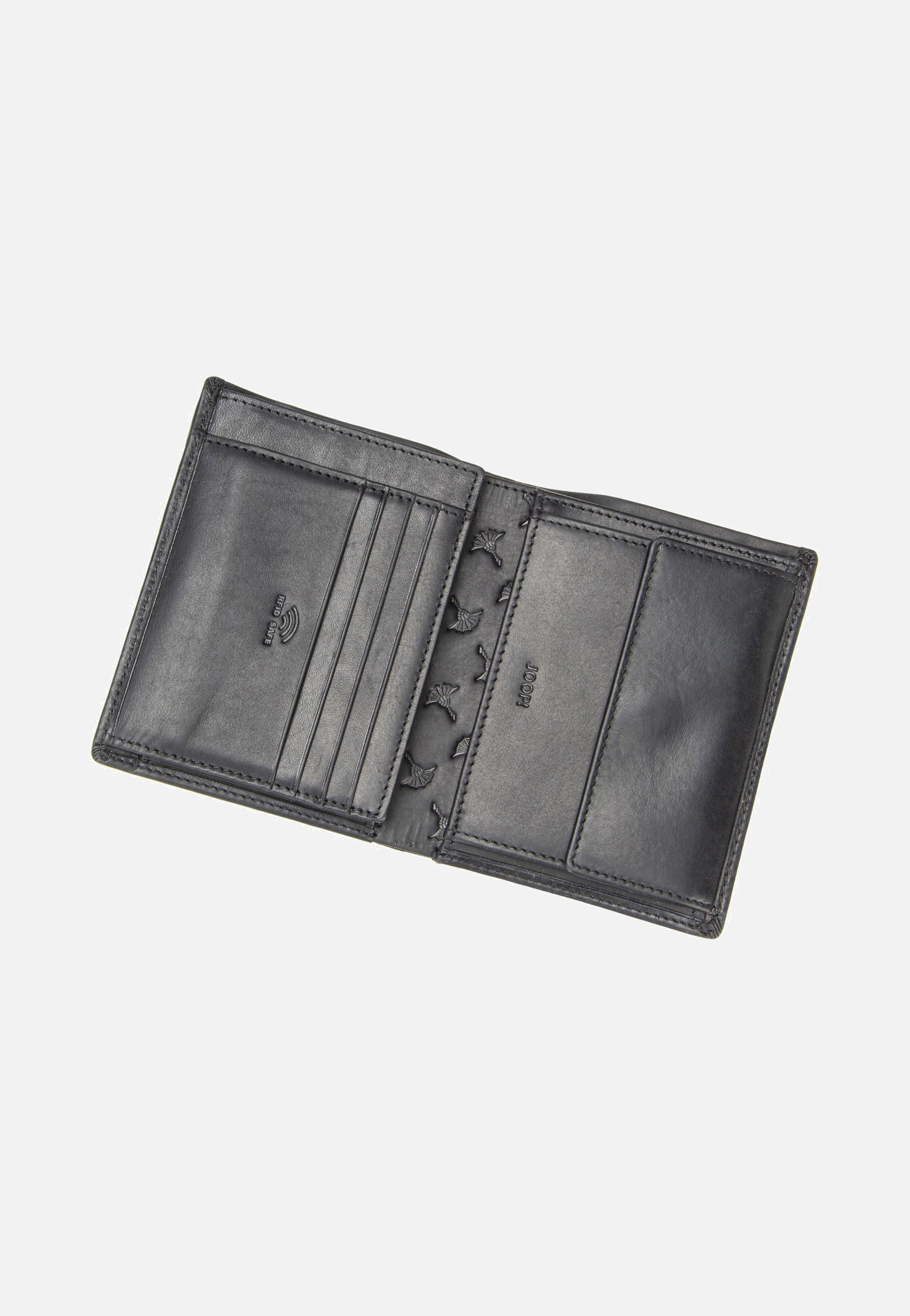 Joop Cerratano Ladon Billfold MV8 Black Portemonnaie