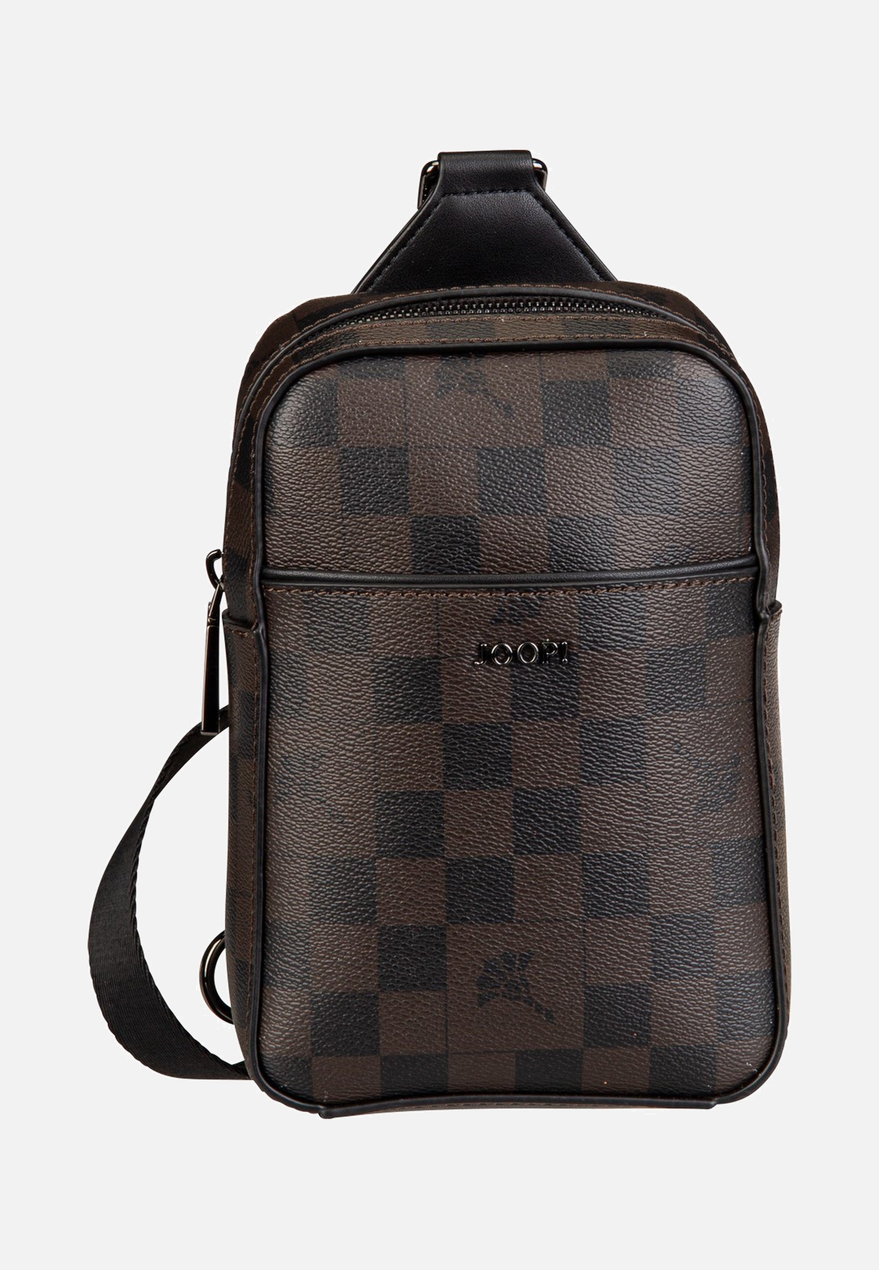Joop Cortina Piazza Timo XSVZ Seal Brown Sling Bag