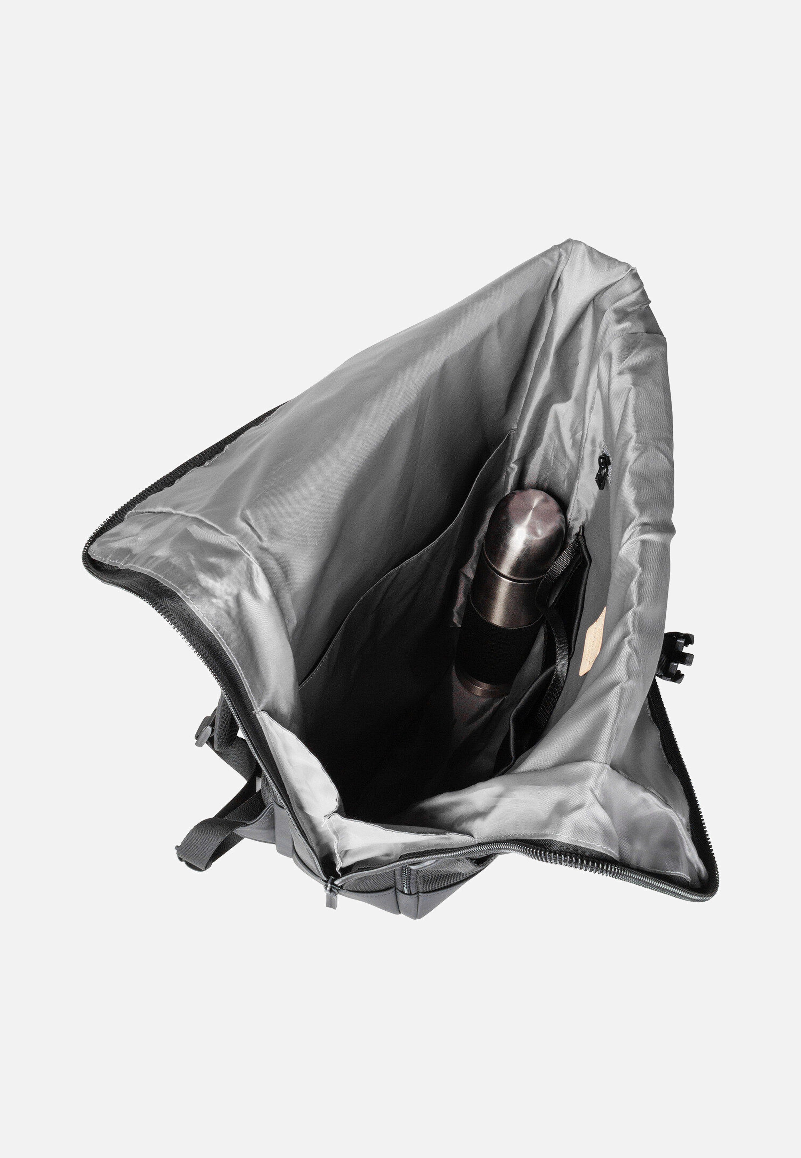 Jost Balling Kurier 4015 Schwarz Rolltop Rucksack