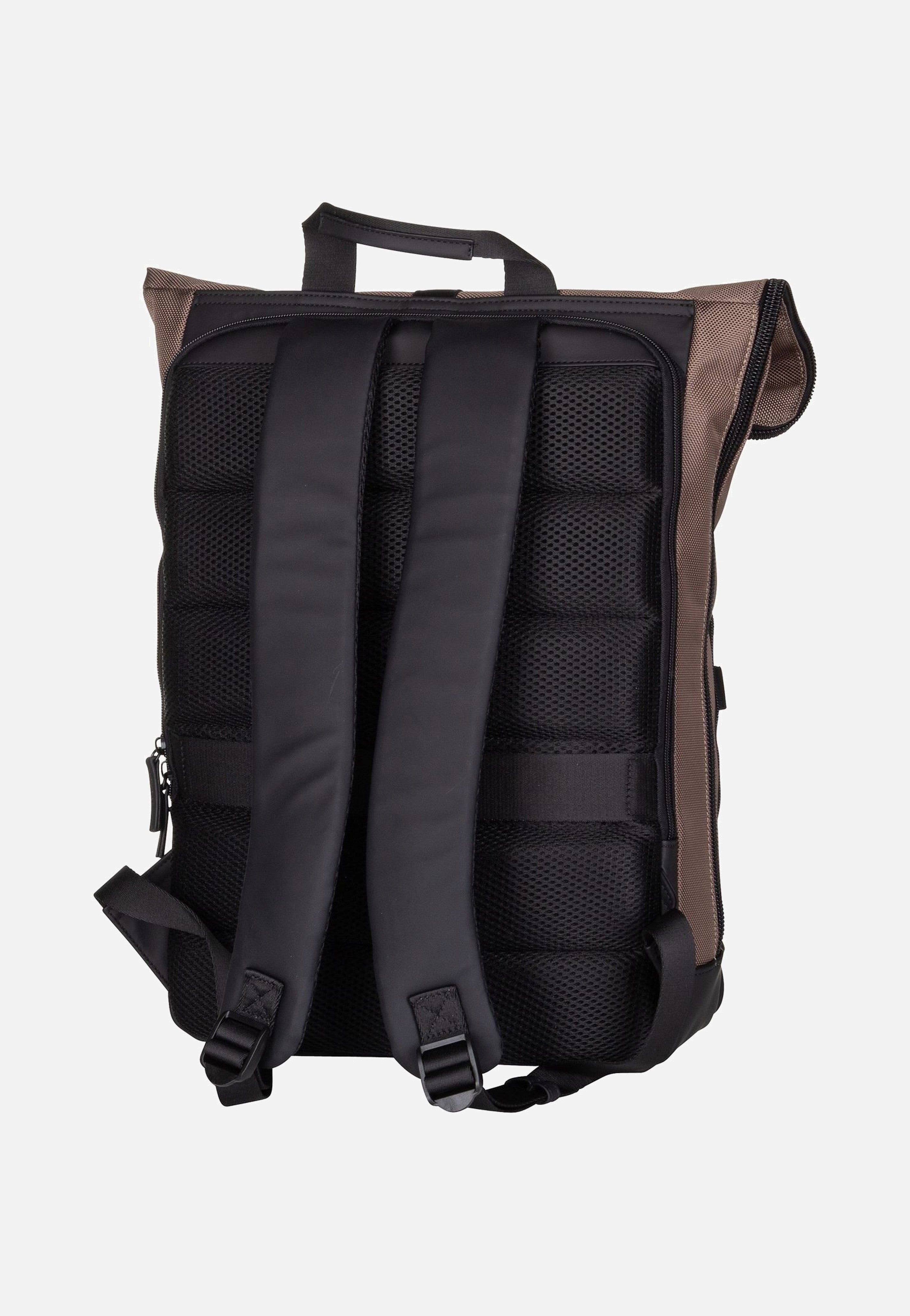 Jost Balling Kurier 4015 Taupe Rolltop Rucksack