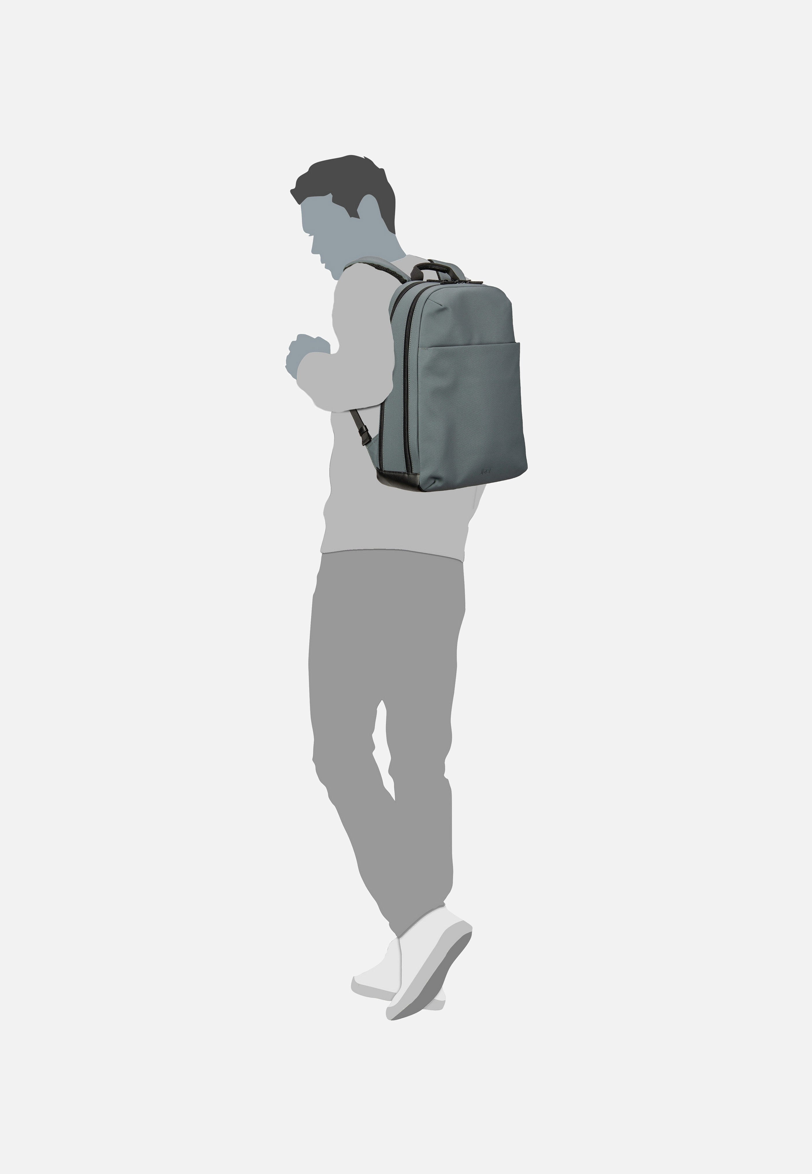 Jost Borgholm 5305 Blaugrau Rucksack