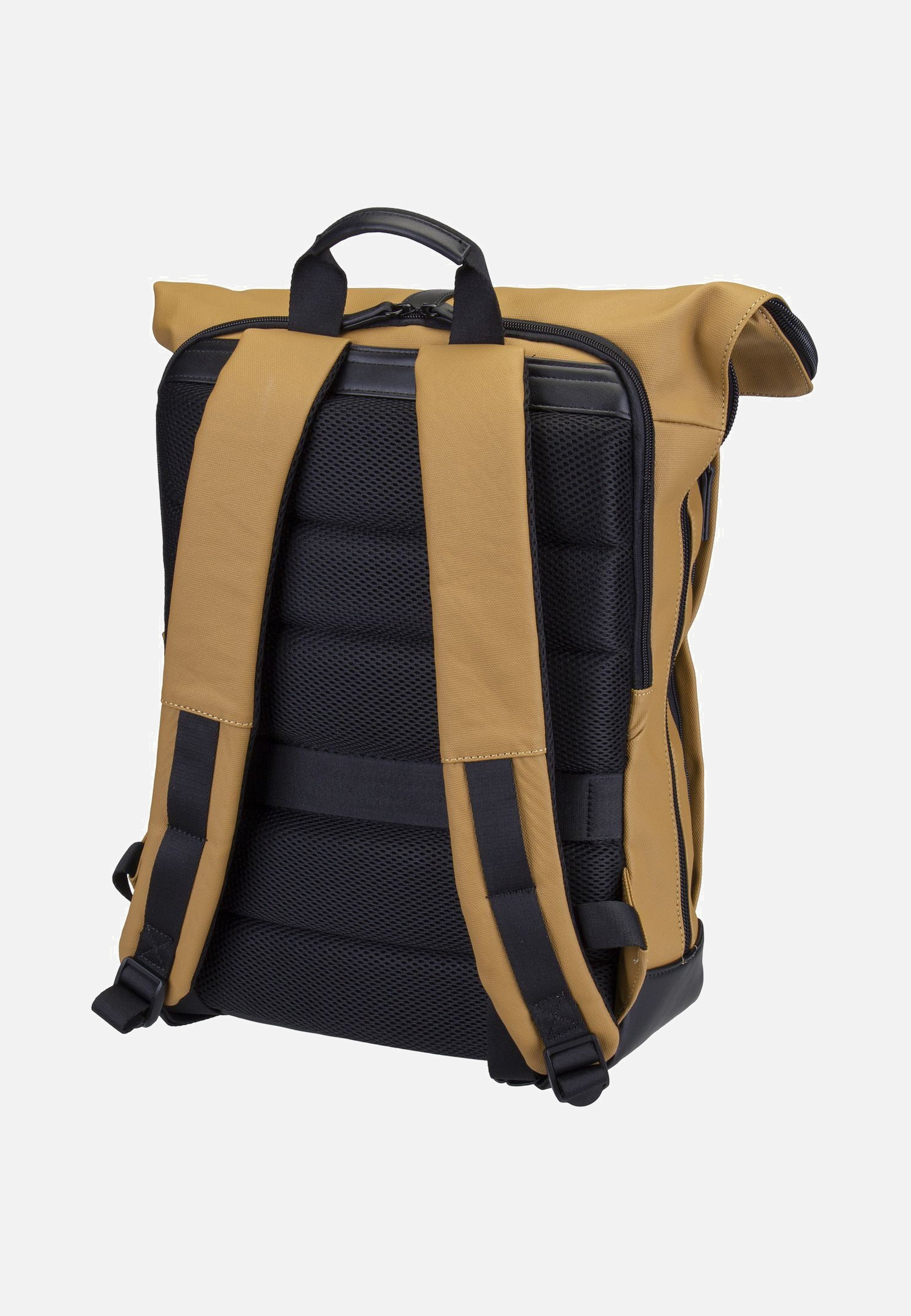 Jost Borgholm Courier 5306 Mustard Rolltop Rucksack