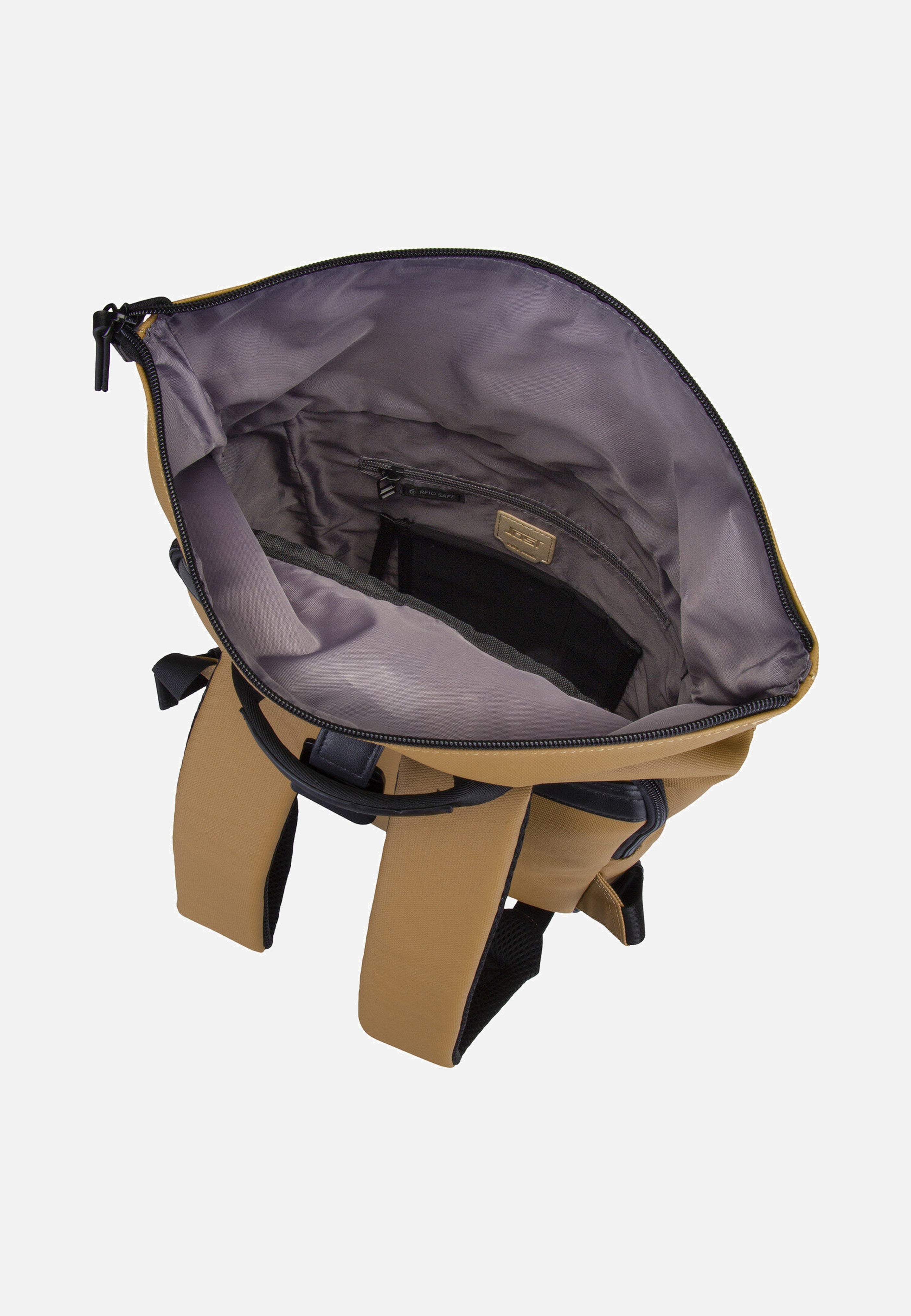 Jost Borgholm Courier S 5310 Mustard Rolltop Rucksack