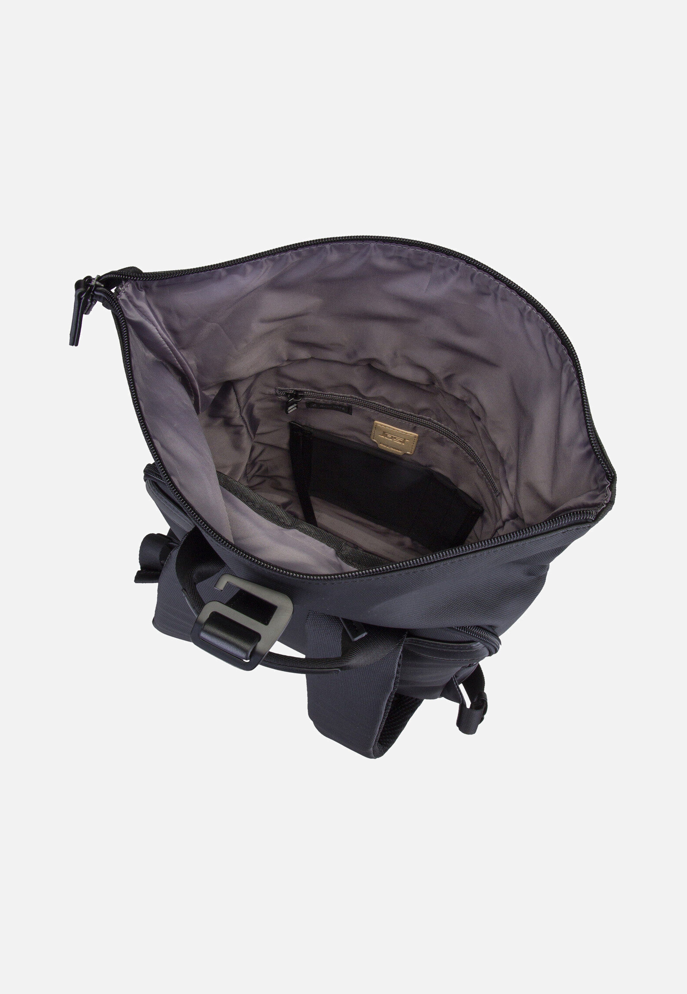 Jost Borgholm Courier S 5310 Schwarz Rolltop Rucksack
