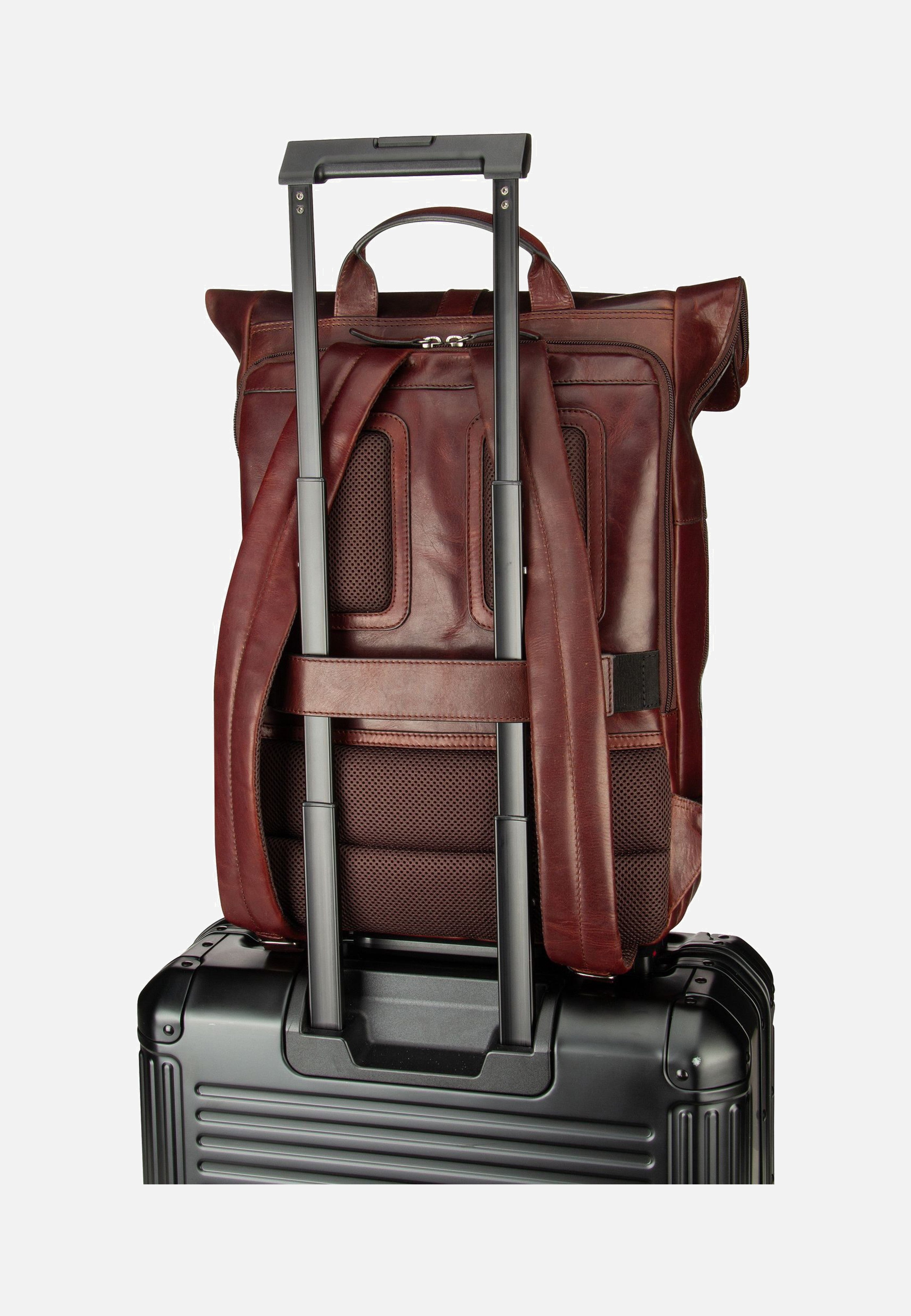 Jost Lund Kurier 6745 Braun Rucksack