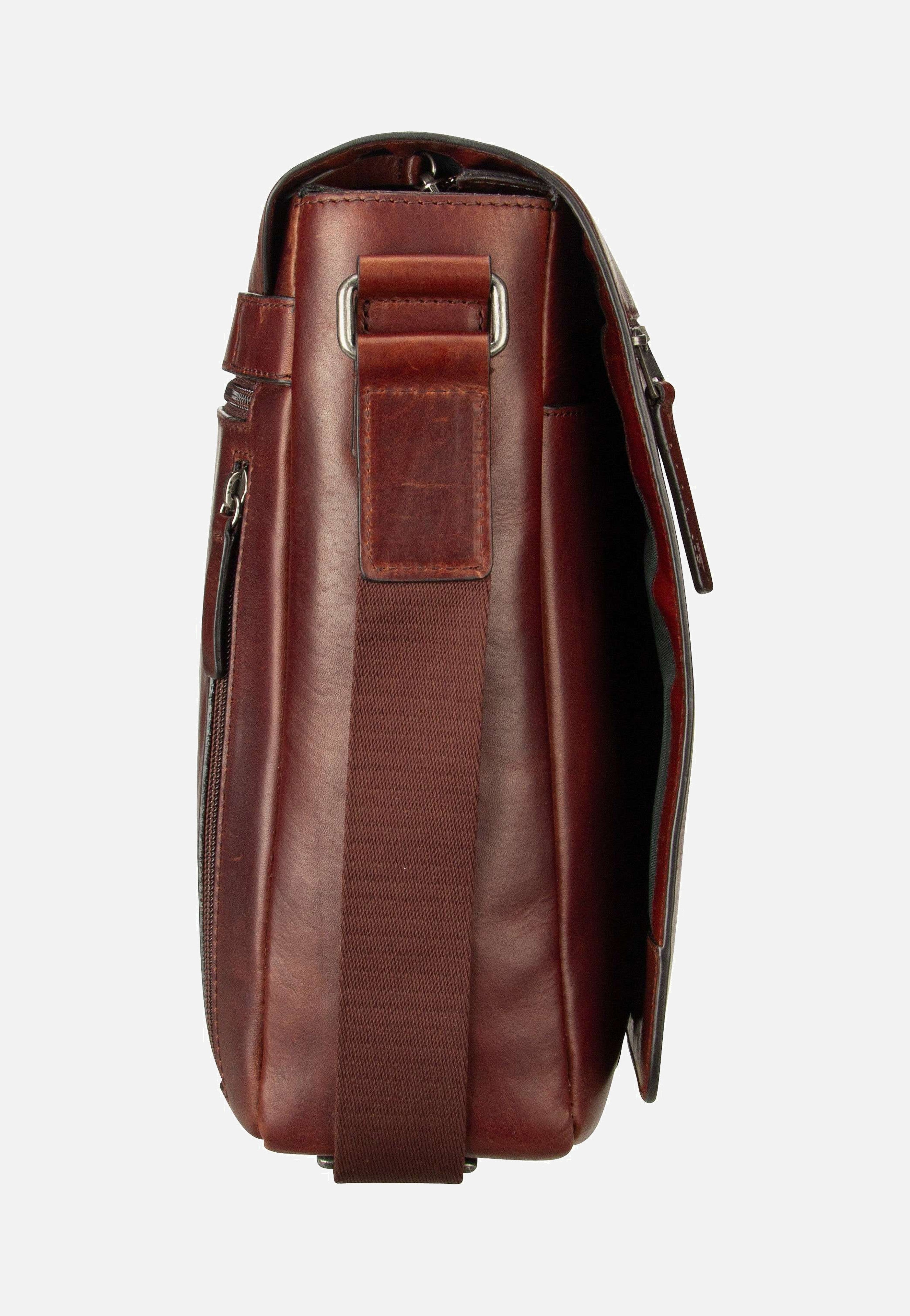 Jost Lund L 6742 Braun Messenger Bag