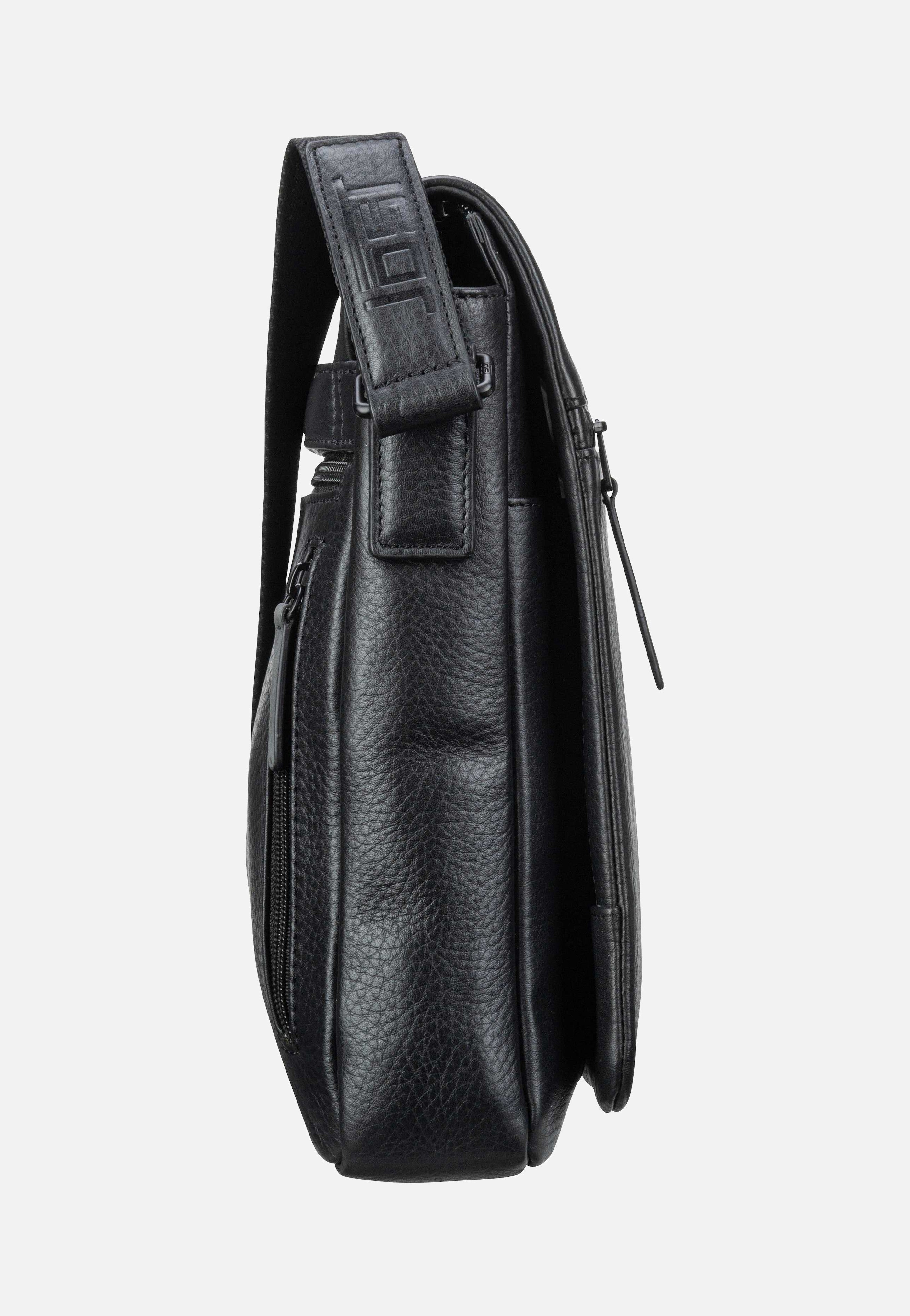 Jost Stockholm Flap S Black Umhängetasche