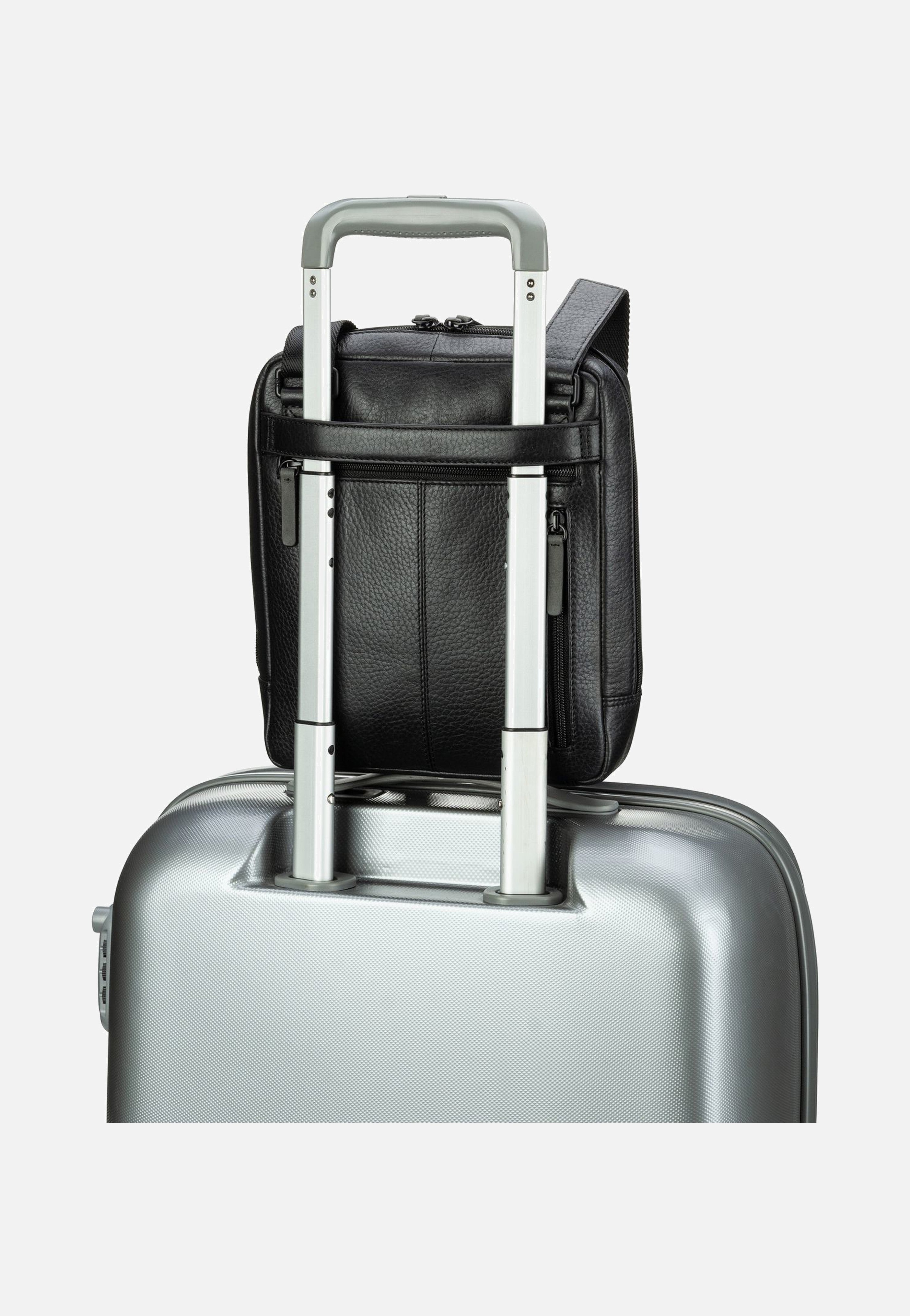 Jost Stockholm Zip S Black Umhängetasche
