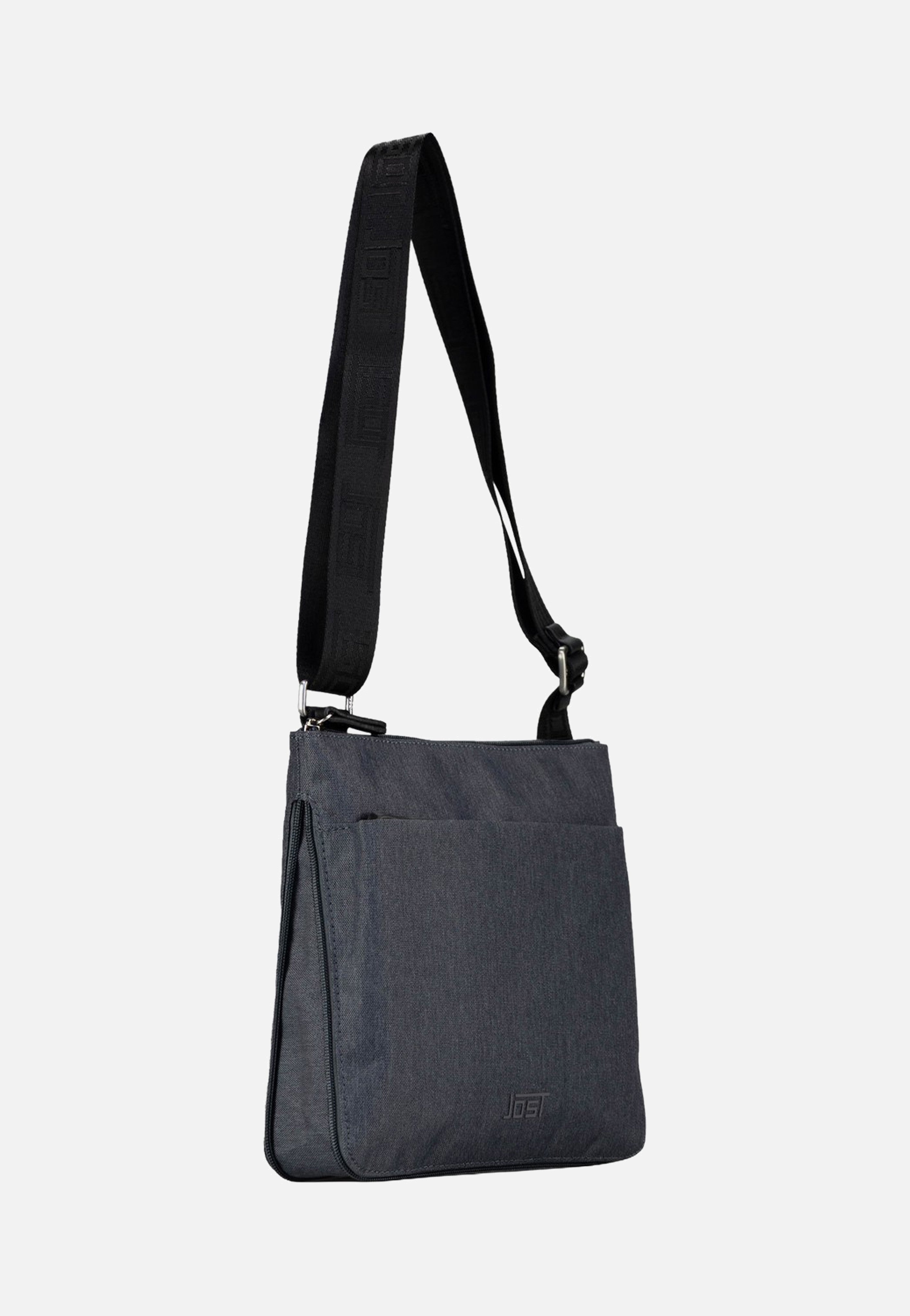 Jost Bergen Zip 1615 Dark Grey Shoulder Bag