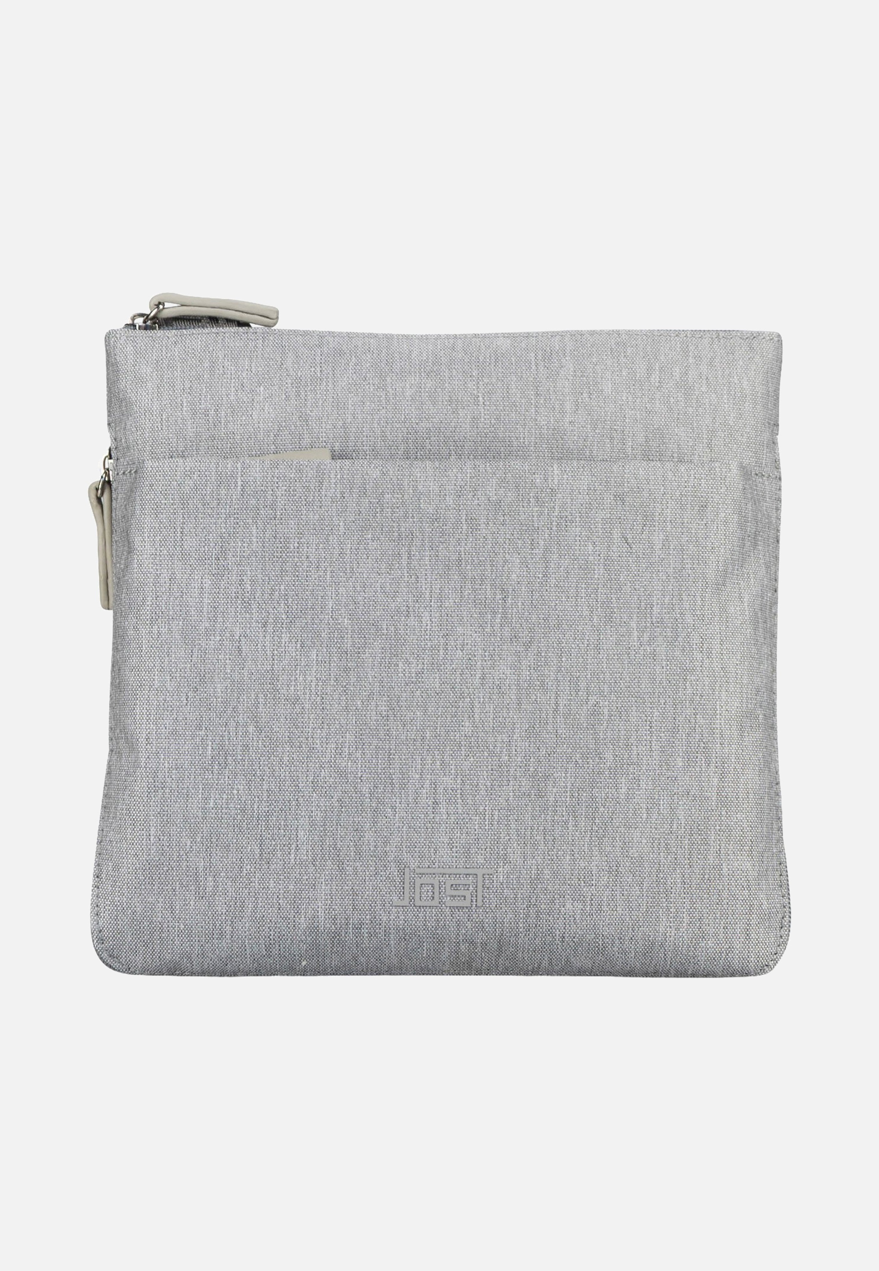 Jost Bergen Zip 1615 Light Grey Shoulder Bag