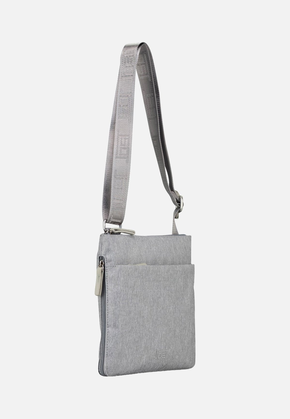 Jost Bergen Zip 1615 Light Grey Shoulder Bag