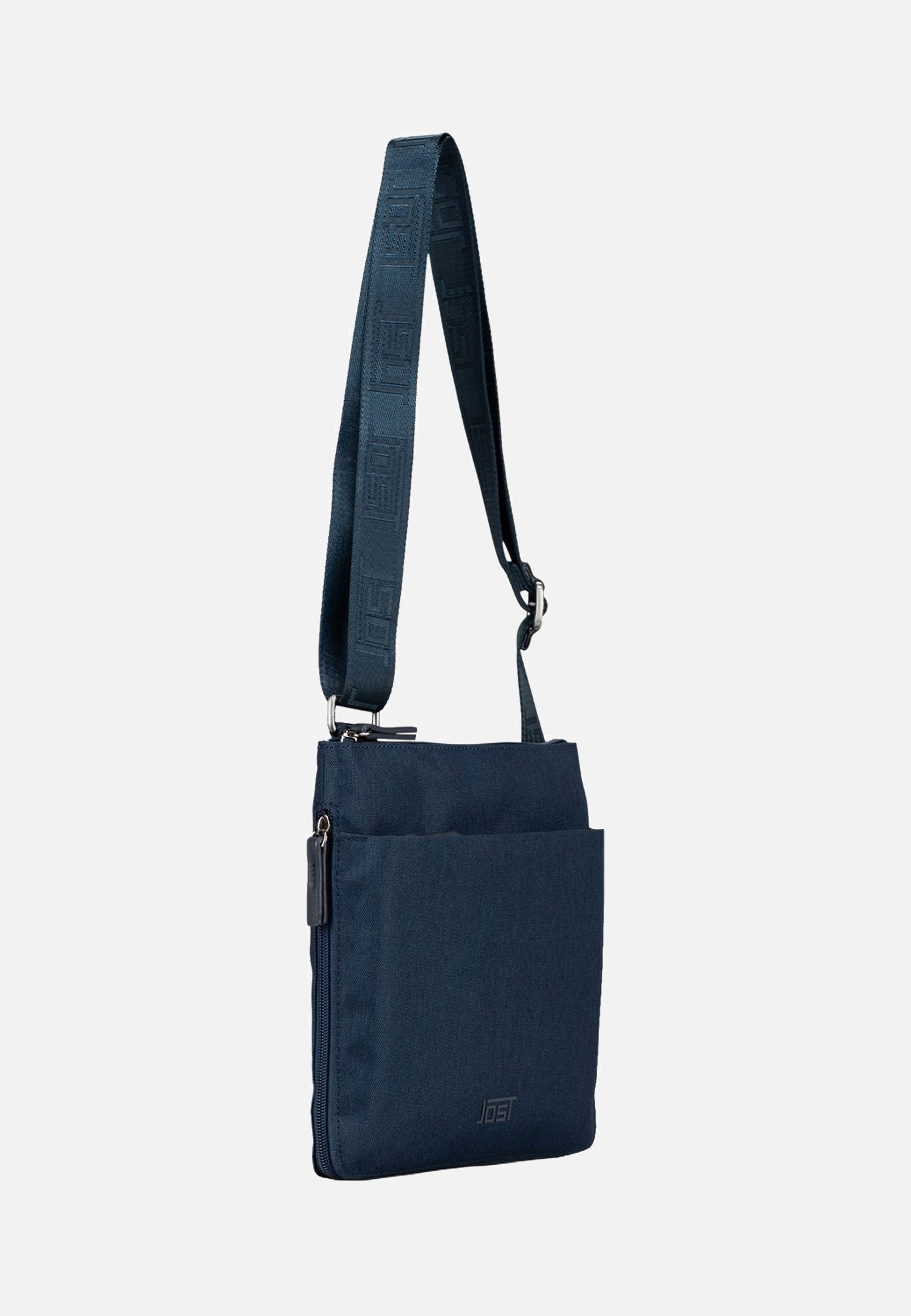 Jost Bergen Zip 1615 Navy Shoulder Bag