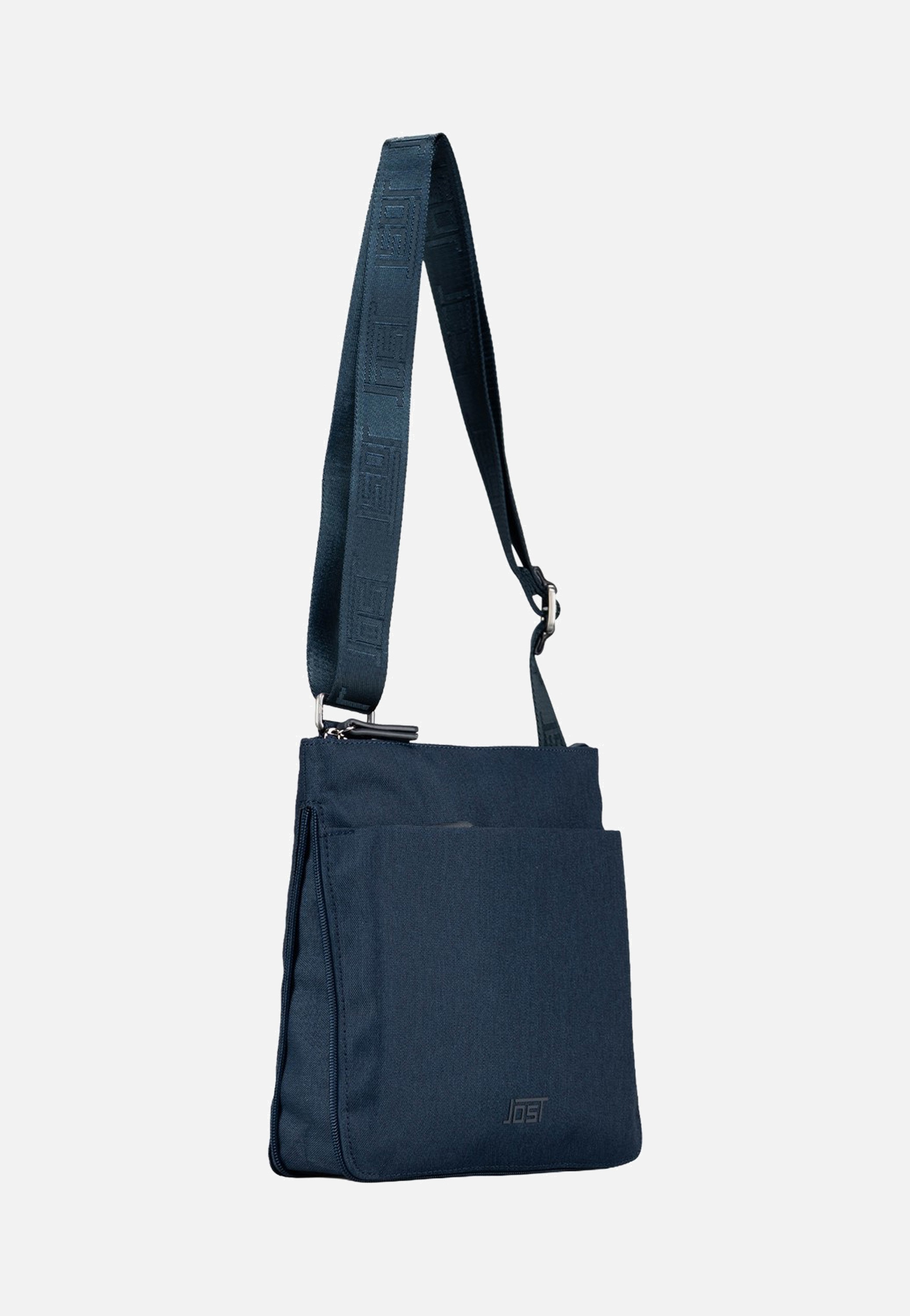 Jost Bergen Zip 1615 Navy Shoulder Bag