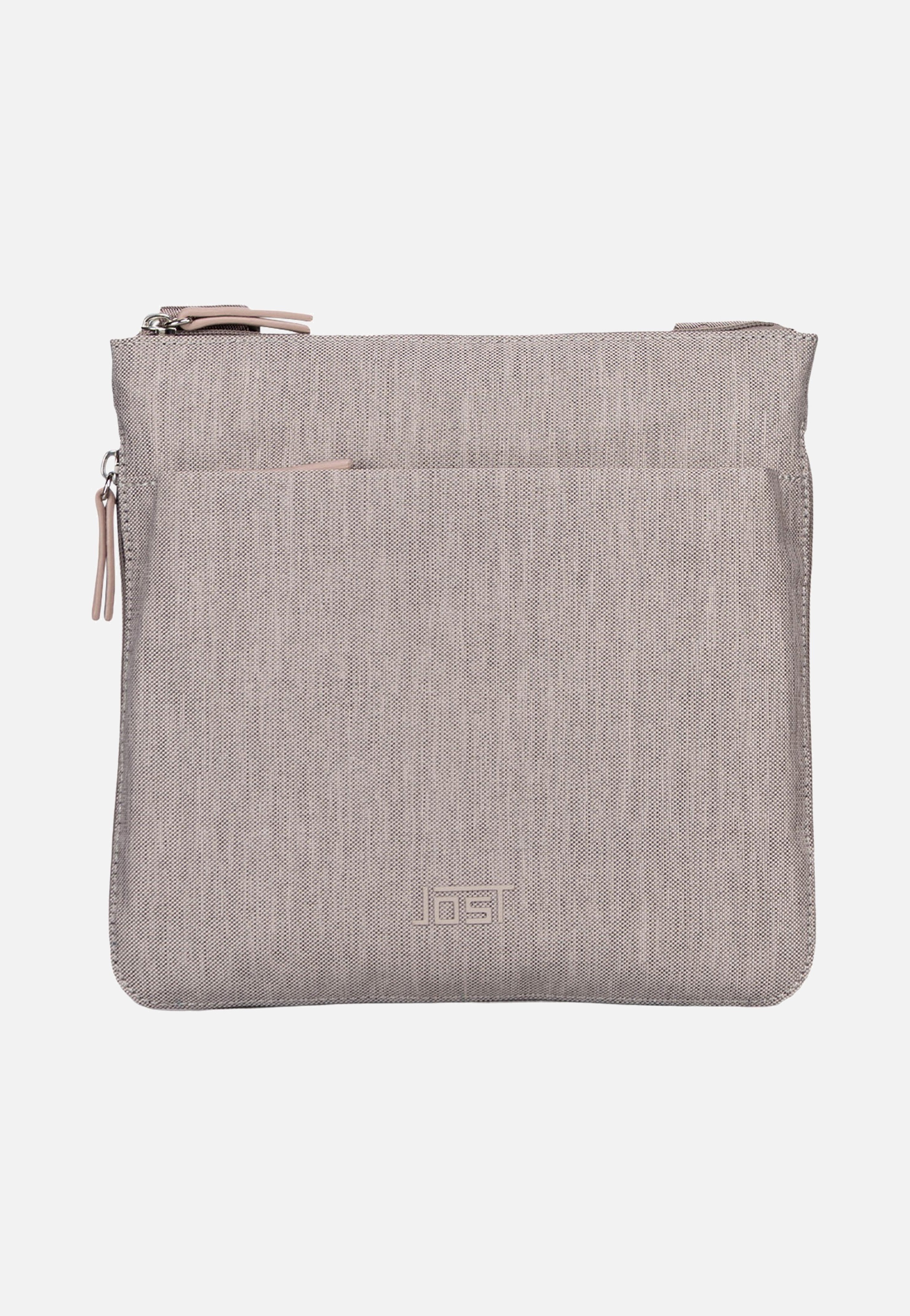 Jost Bergen Zip 1615 Stone Shoulder Bag