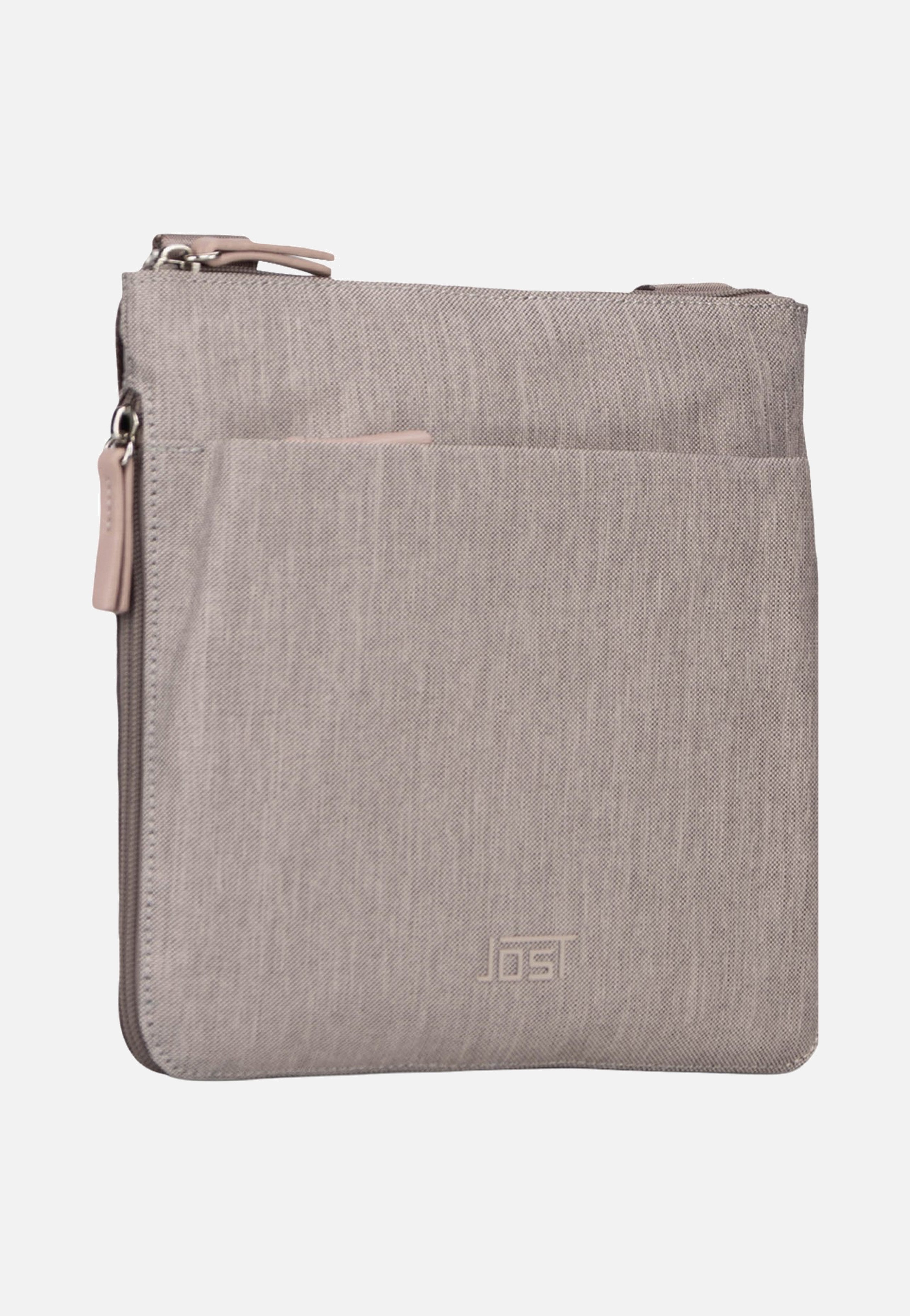 Jost Bergen Zip 1615 Stone Shoulder Bag