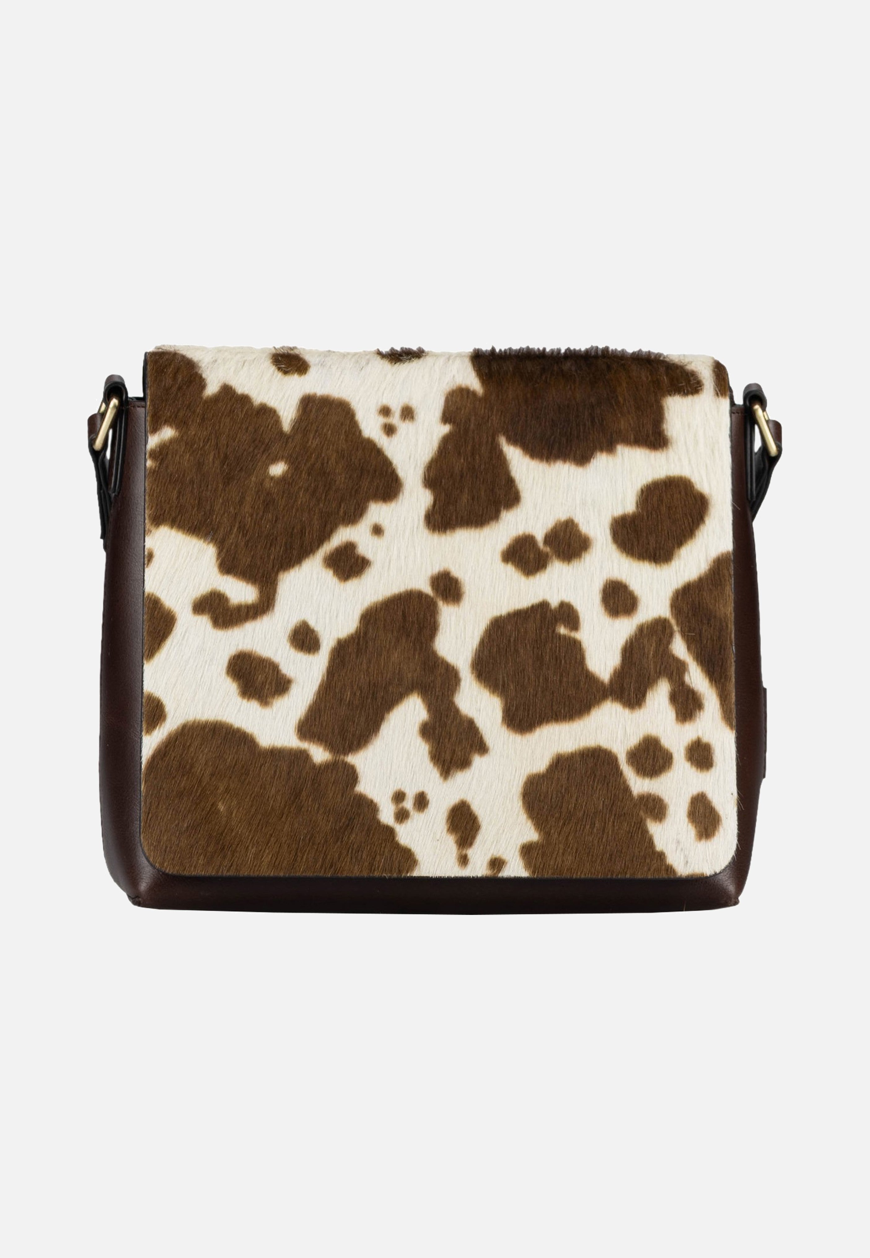 Jost Furry Cow Shoulder Bag M 3125 Brown Umhängetasche