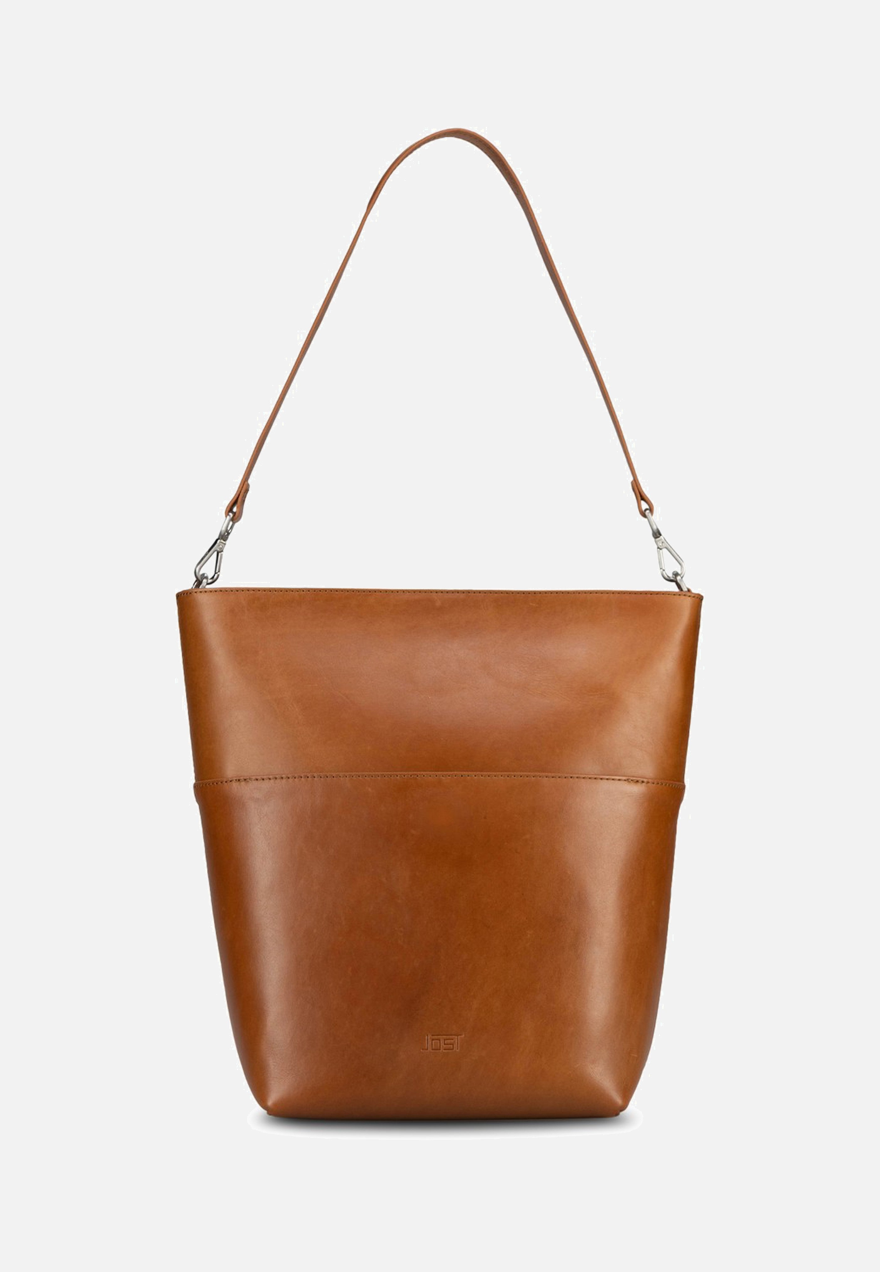 Jost Rana 1772 Cognac Hobo Bag