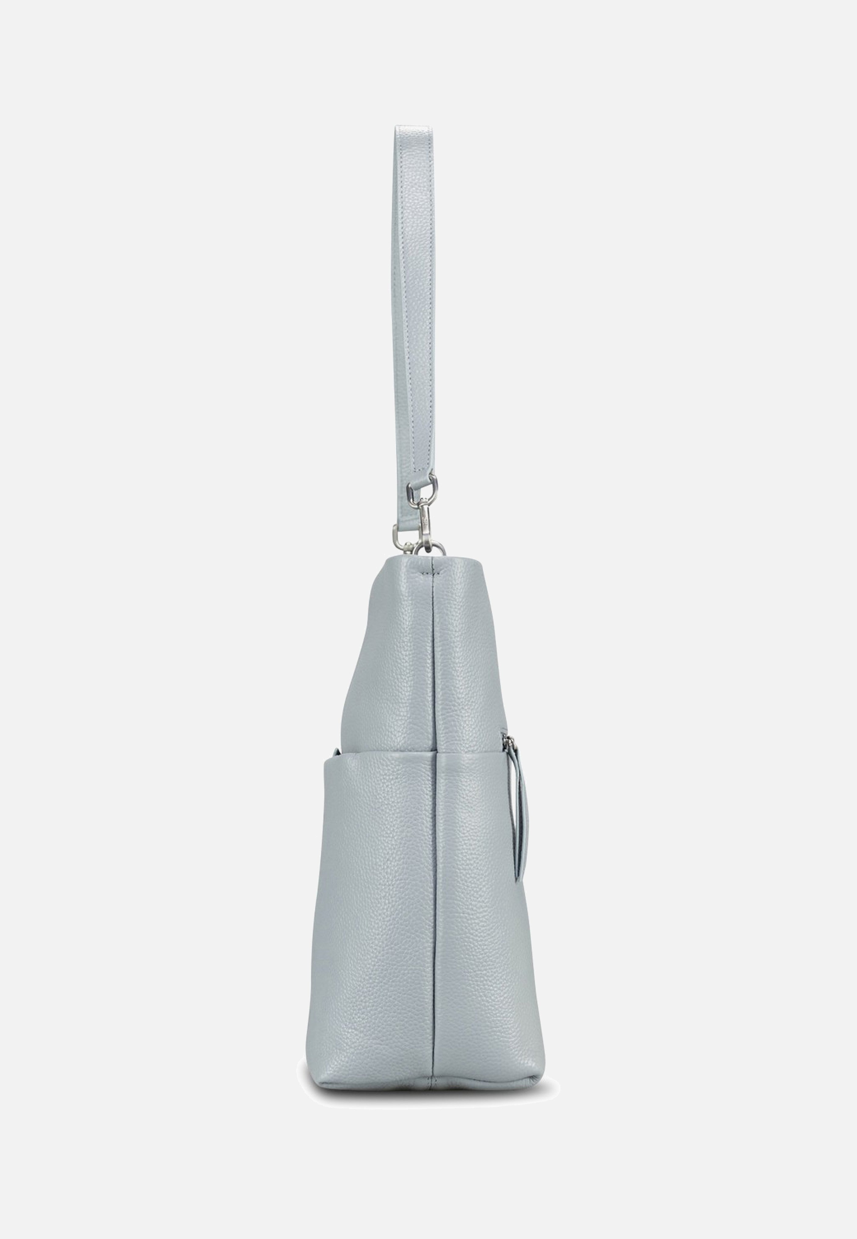 Jost Vika 5561 Misty Blue Hobo Bag