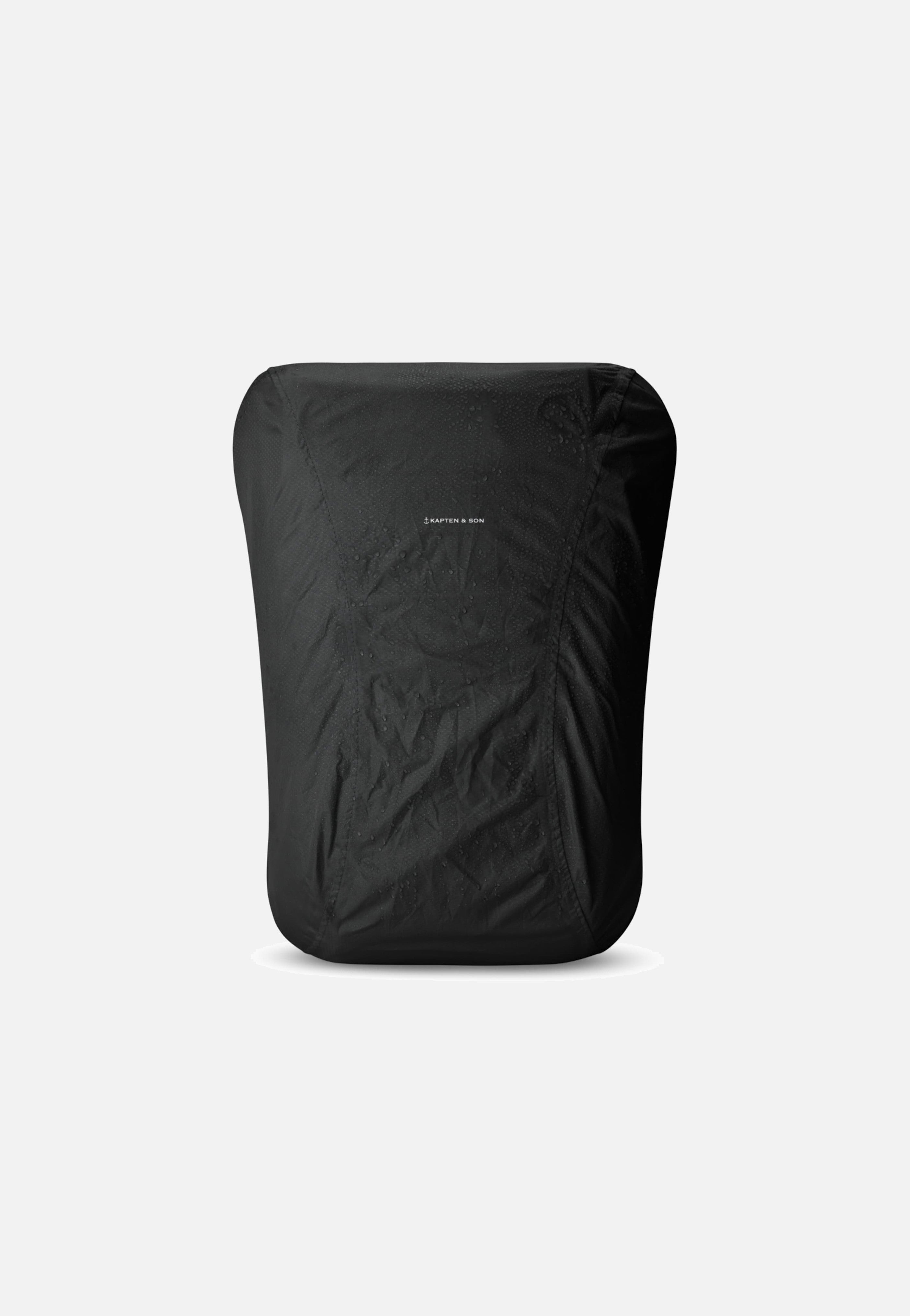 Kapten & Son Banff All Black Rolltop Rucksack