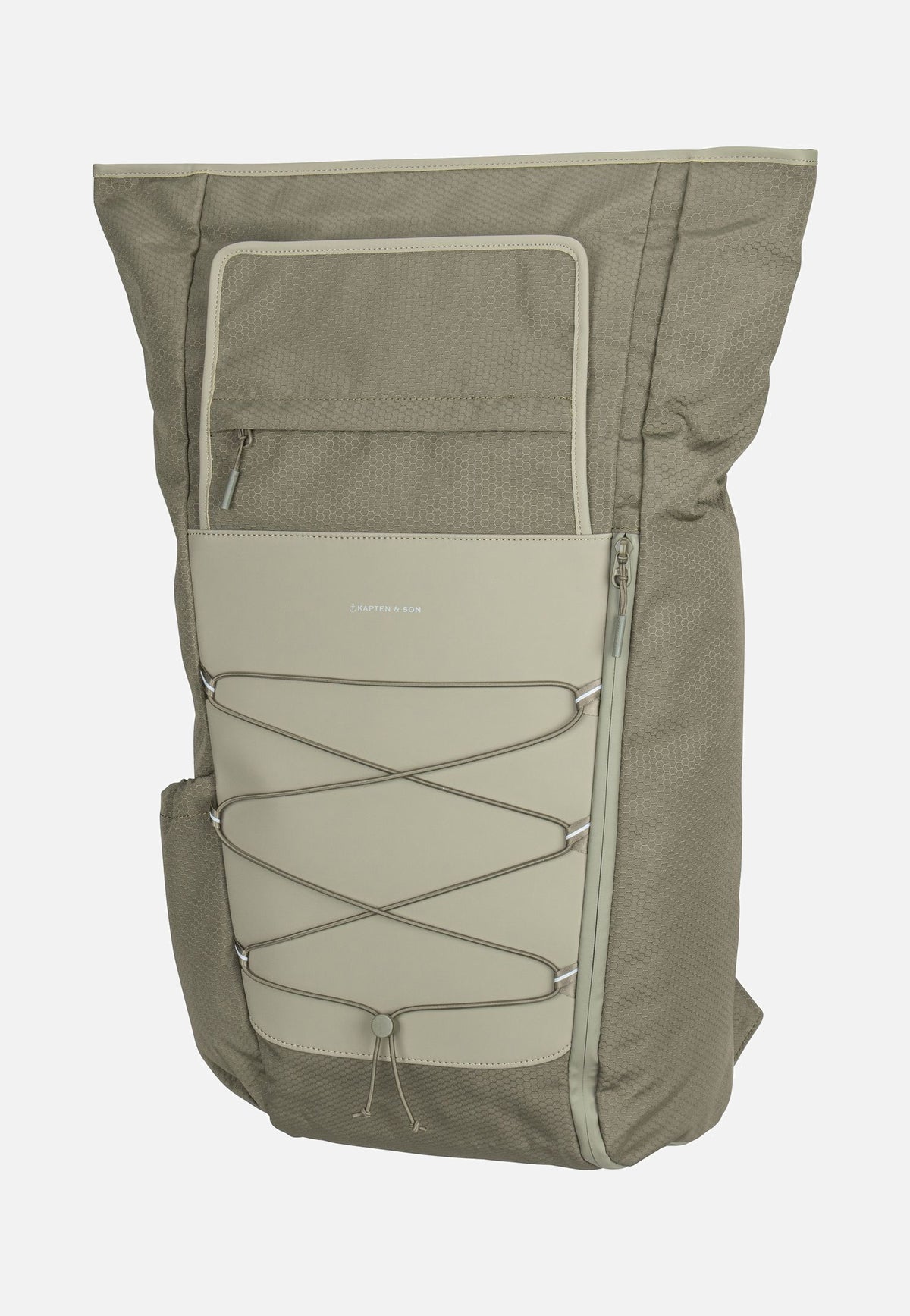 Kapten & Son Banff Forest Green Rolltop Rucksack