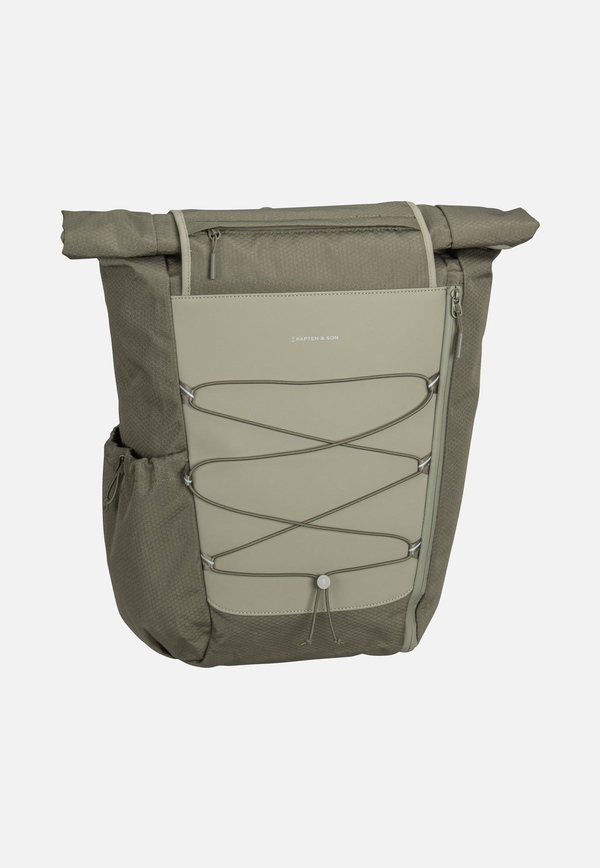 Kapten & Son Banff Forest Green Rolltop Rucksack