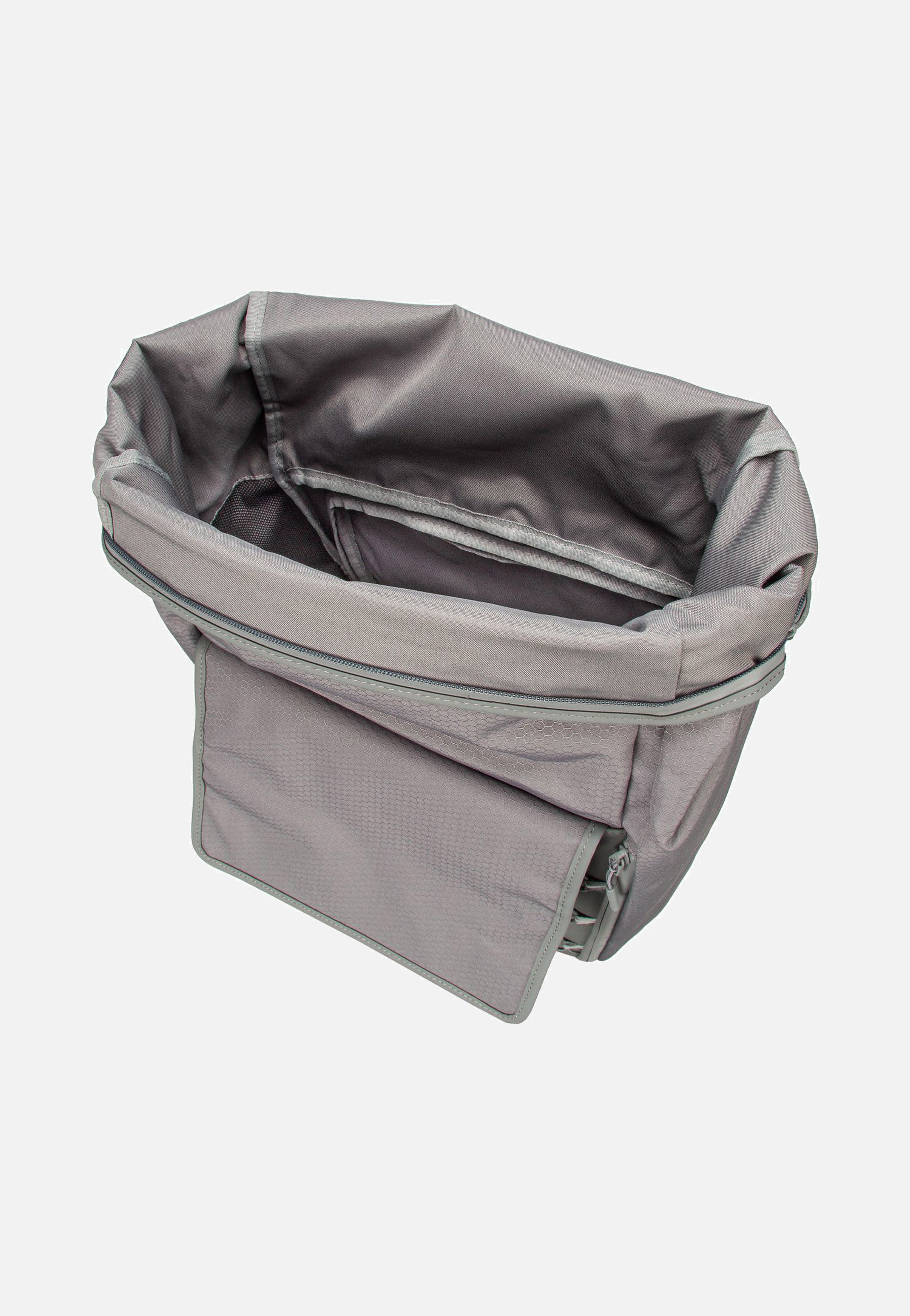 Kapten & Son Banff Stone Grey Rolltop Rucksack