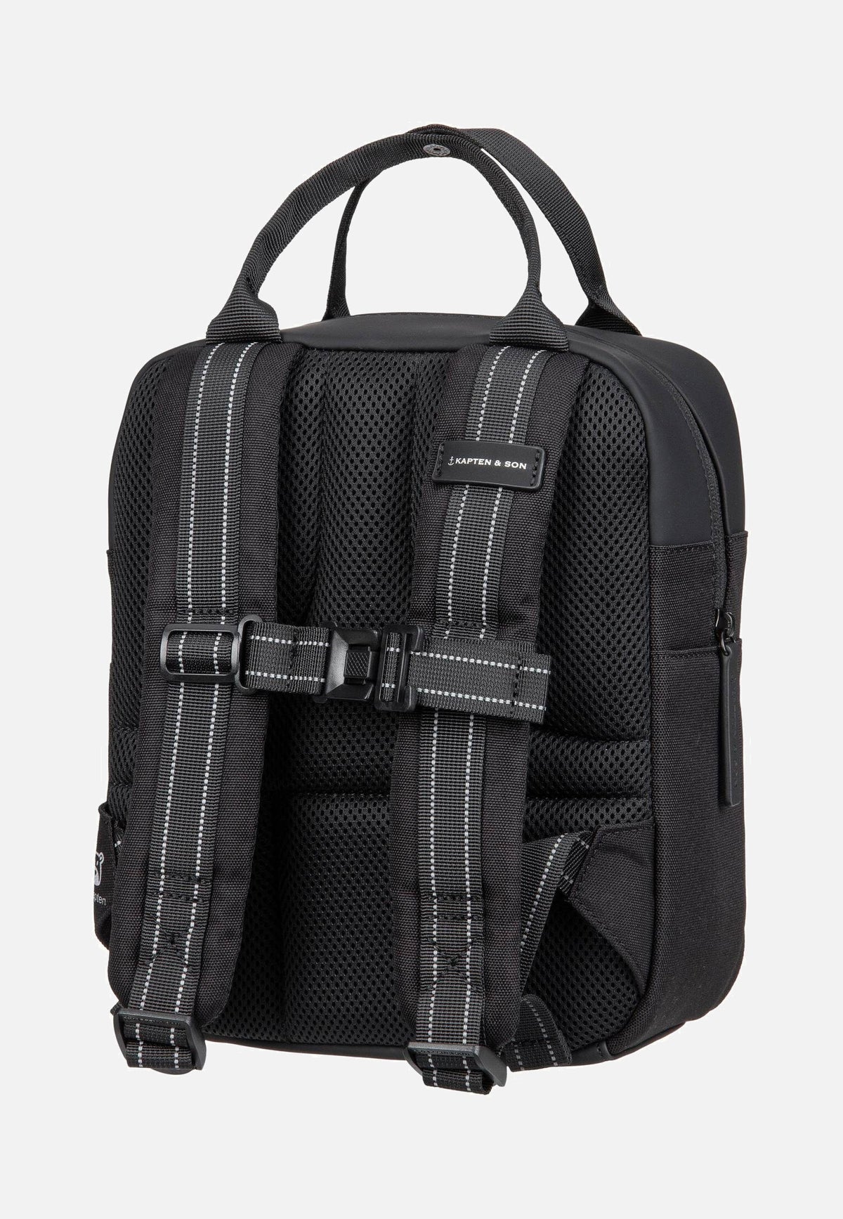 Kapten & Son Bergen Kids All Black Rucksack