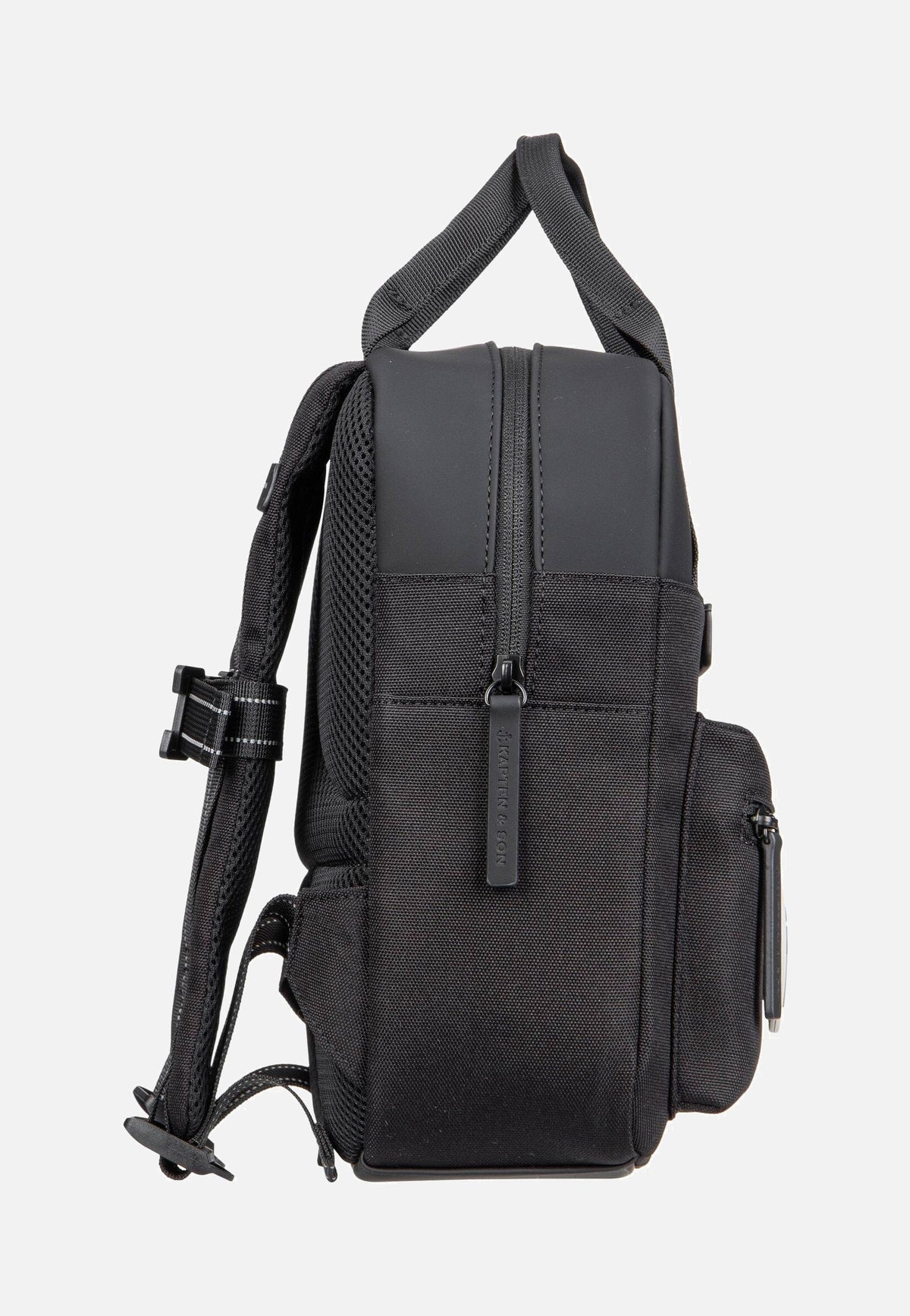 Kapten & Son Bergen Kids All Black Rucksack