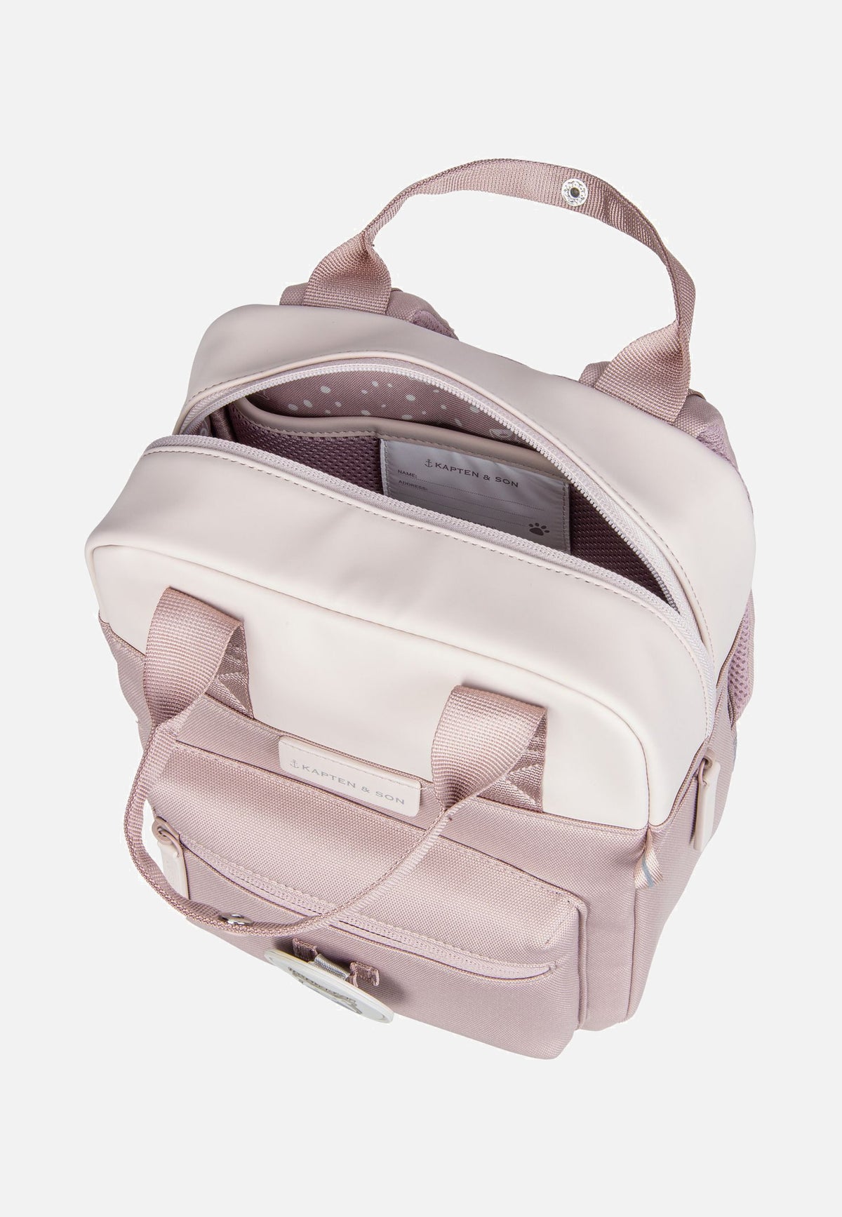 Kapten & Son Bergen Kids Rose Clay Rucksack