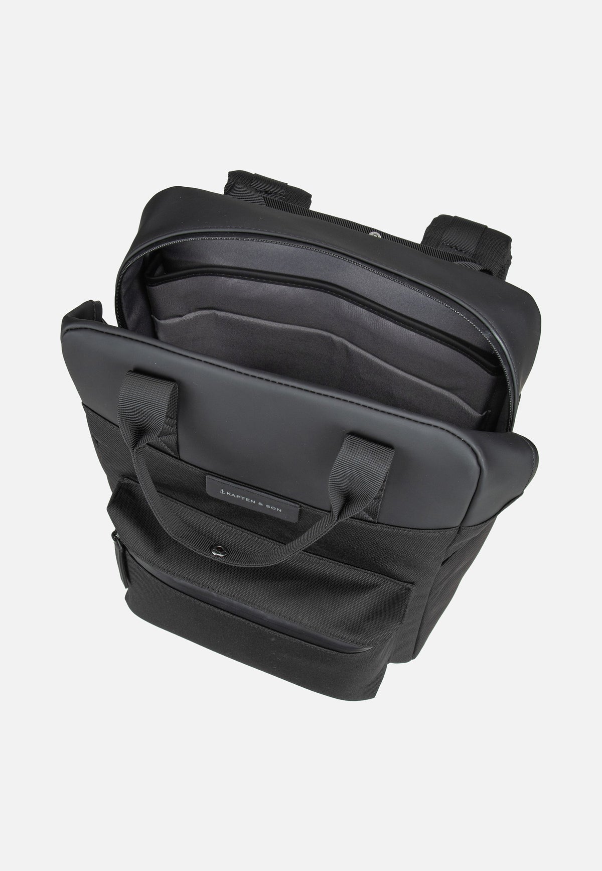 Kapten & Son Bergen Pro All Black Rucksack