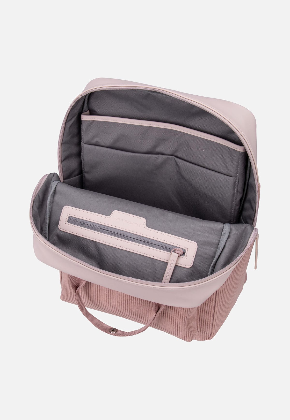Kapten & Son Bergen Pro Cord Rose Clay Rucksack
