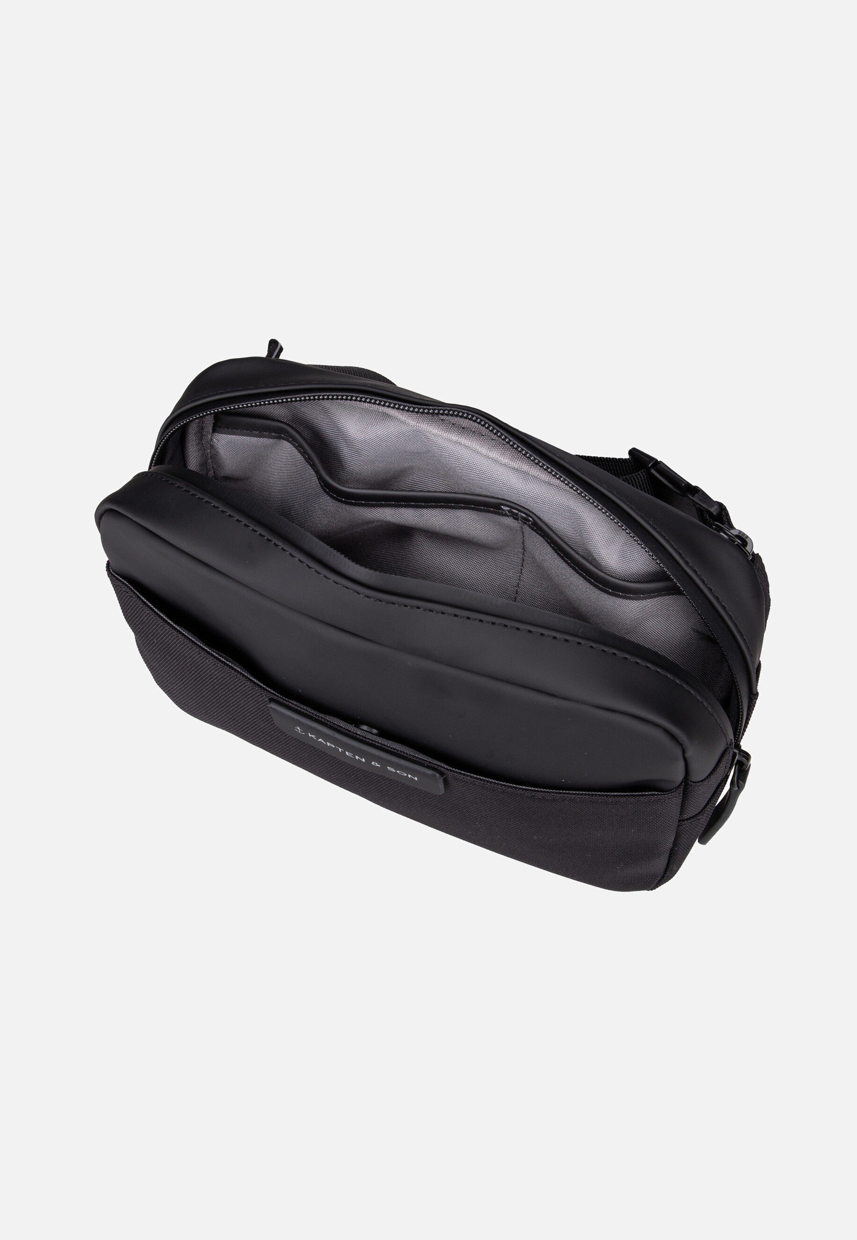 Kapten & Son Bergen Pro Crossbody All Black Umhängetasche