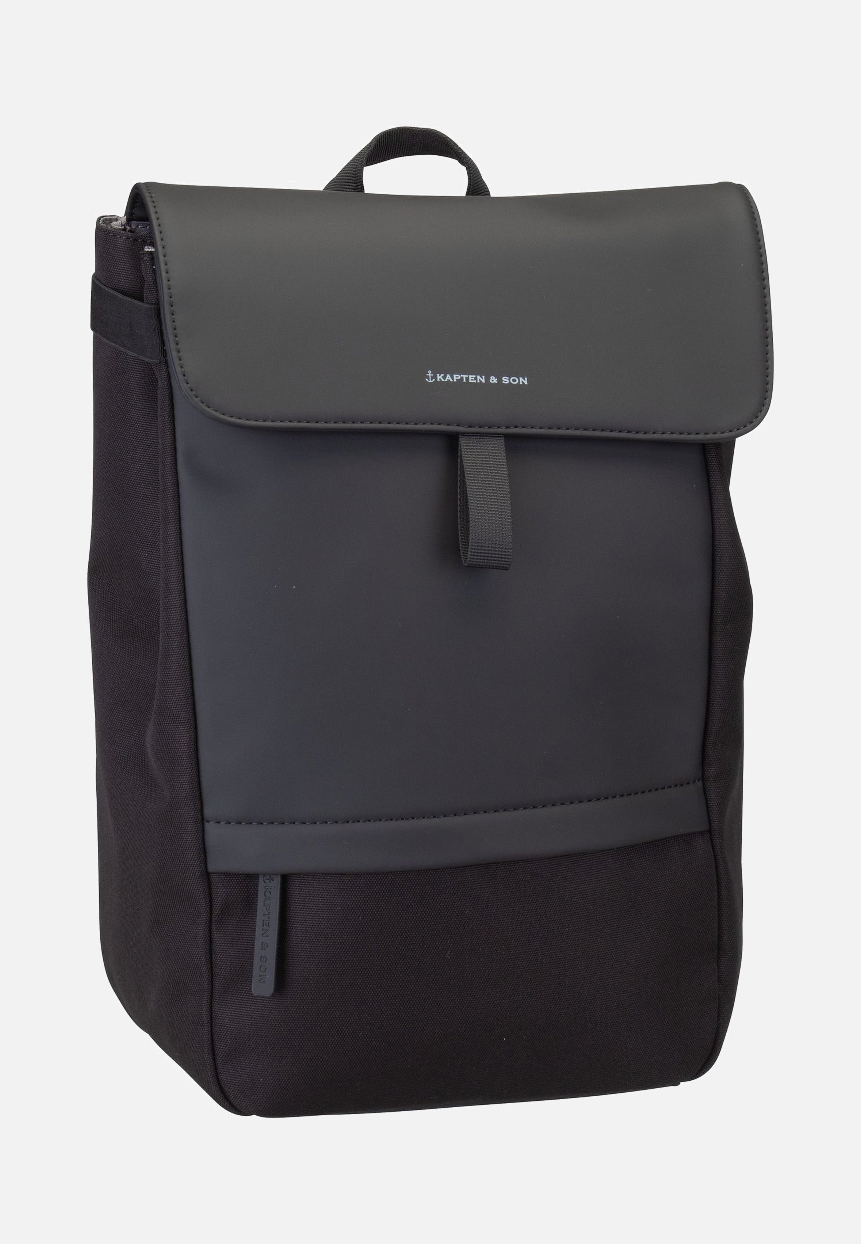 Kapten & Son Fyn All Black Rucksack