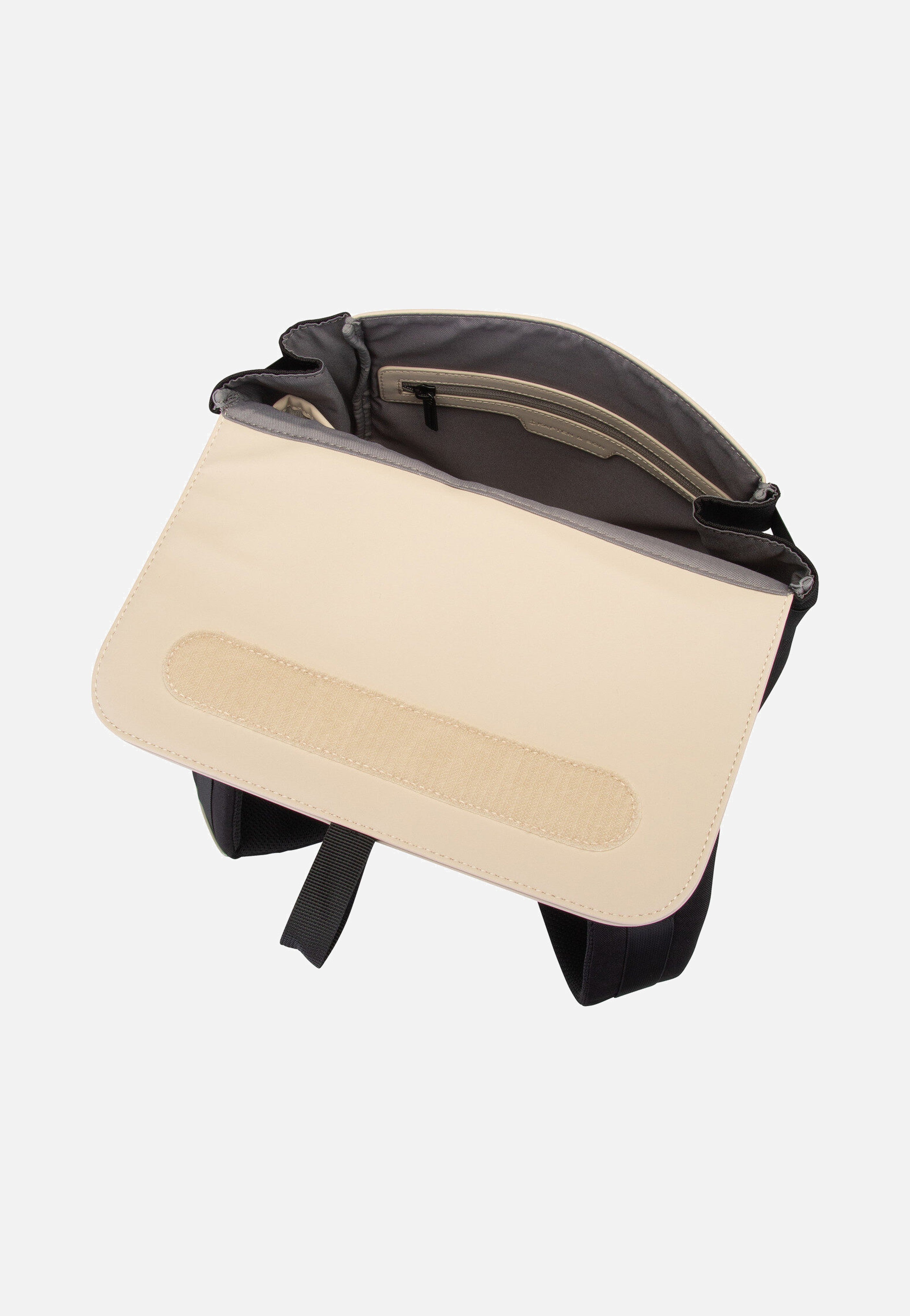 Kapten & Son Fyn Cream Black Rucksack