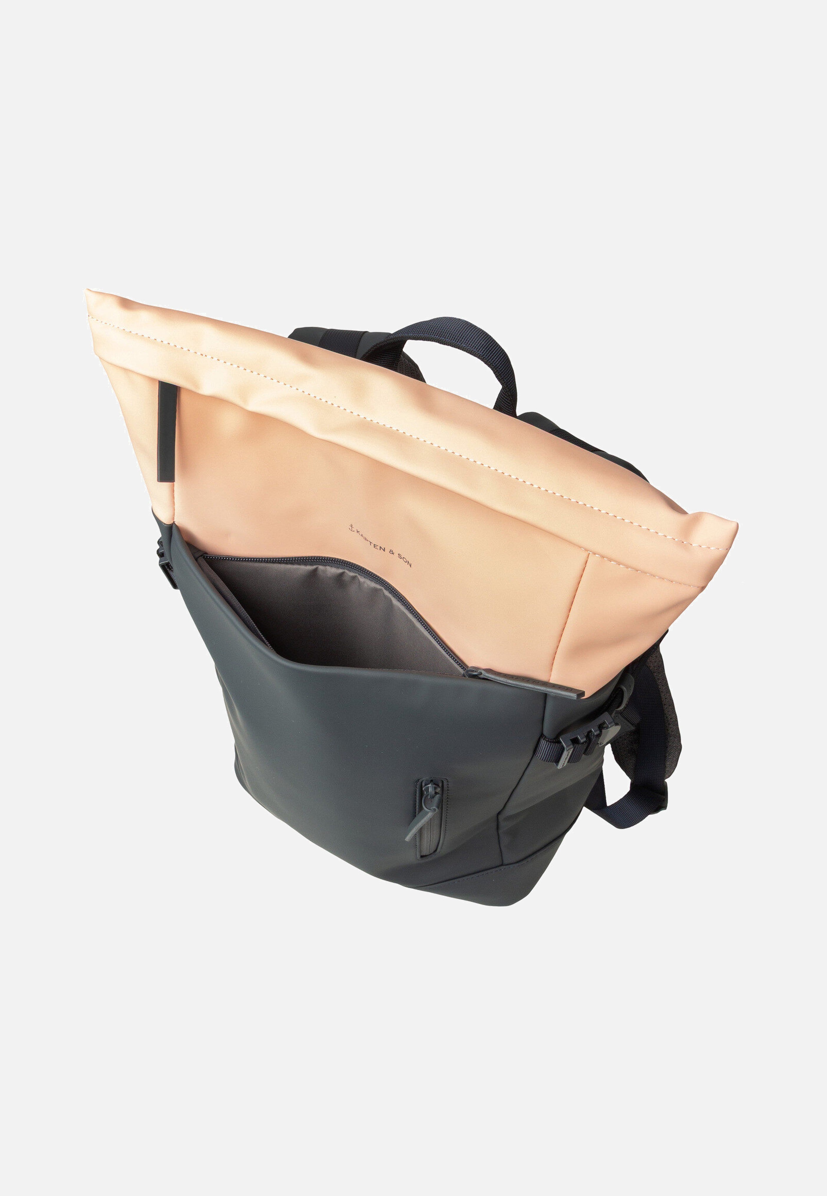 Kapten & Son Helsinki Navy Blush Rucksack